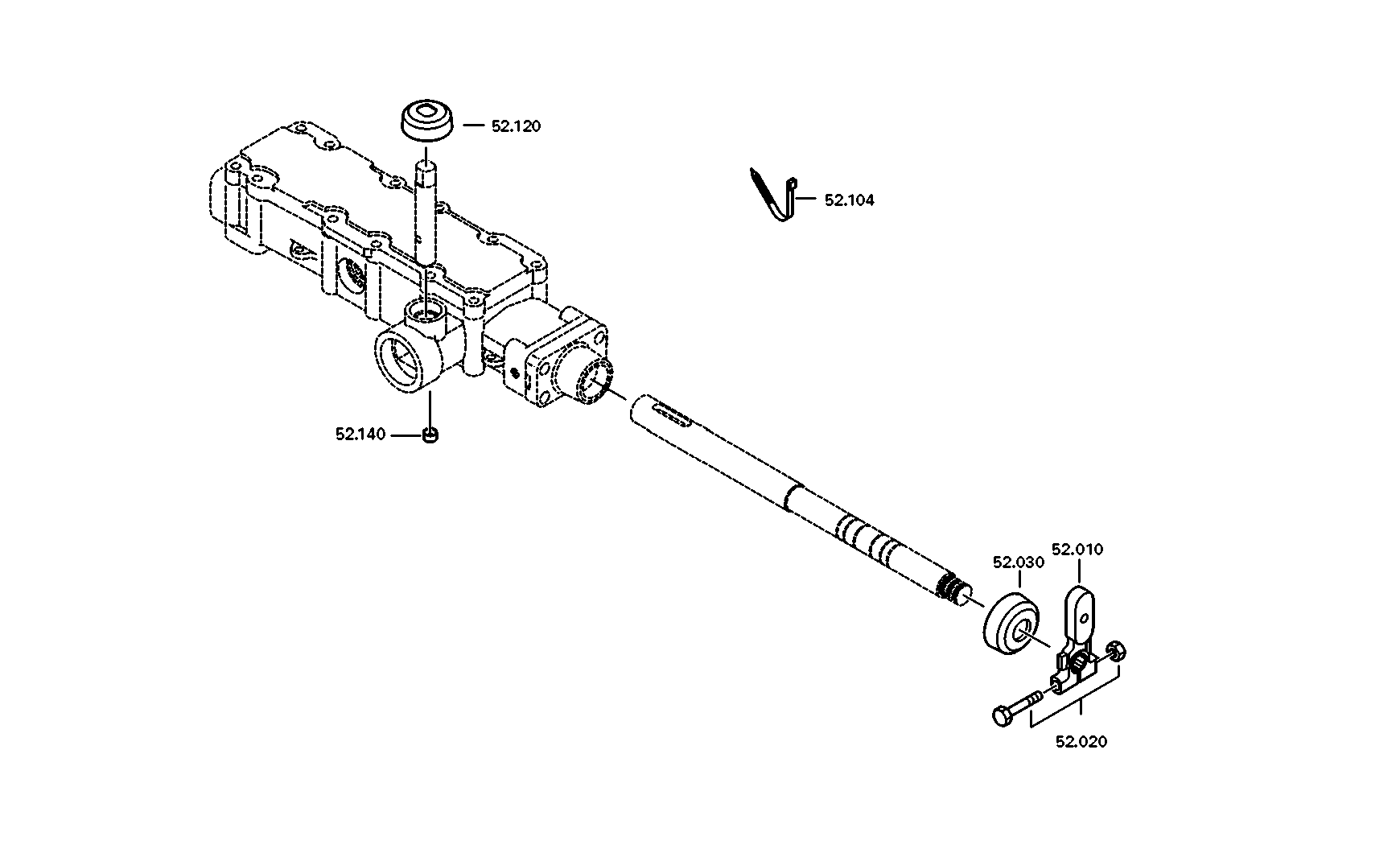 drawing for DAF BUS 1897376 - HEXAGON SCREW