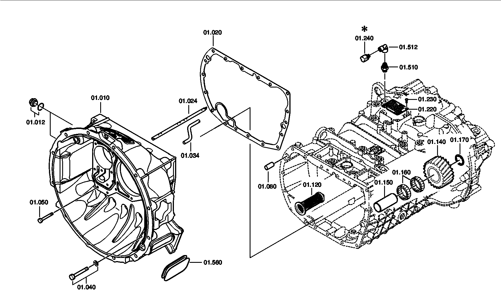 drawing for DAF 1780817 - ANGLE PIECE