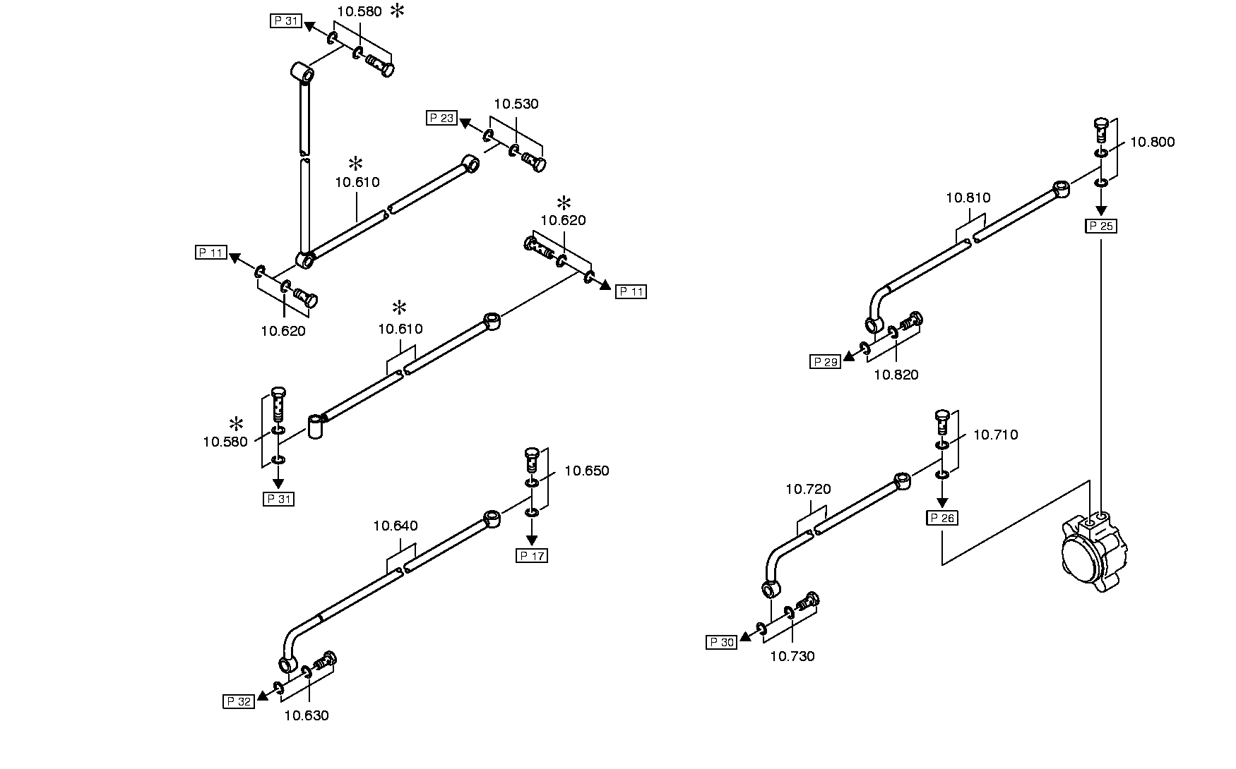 drawing for DAF 1197973 - TUBE