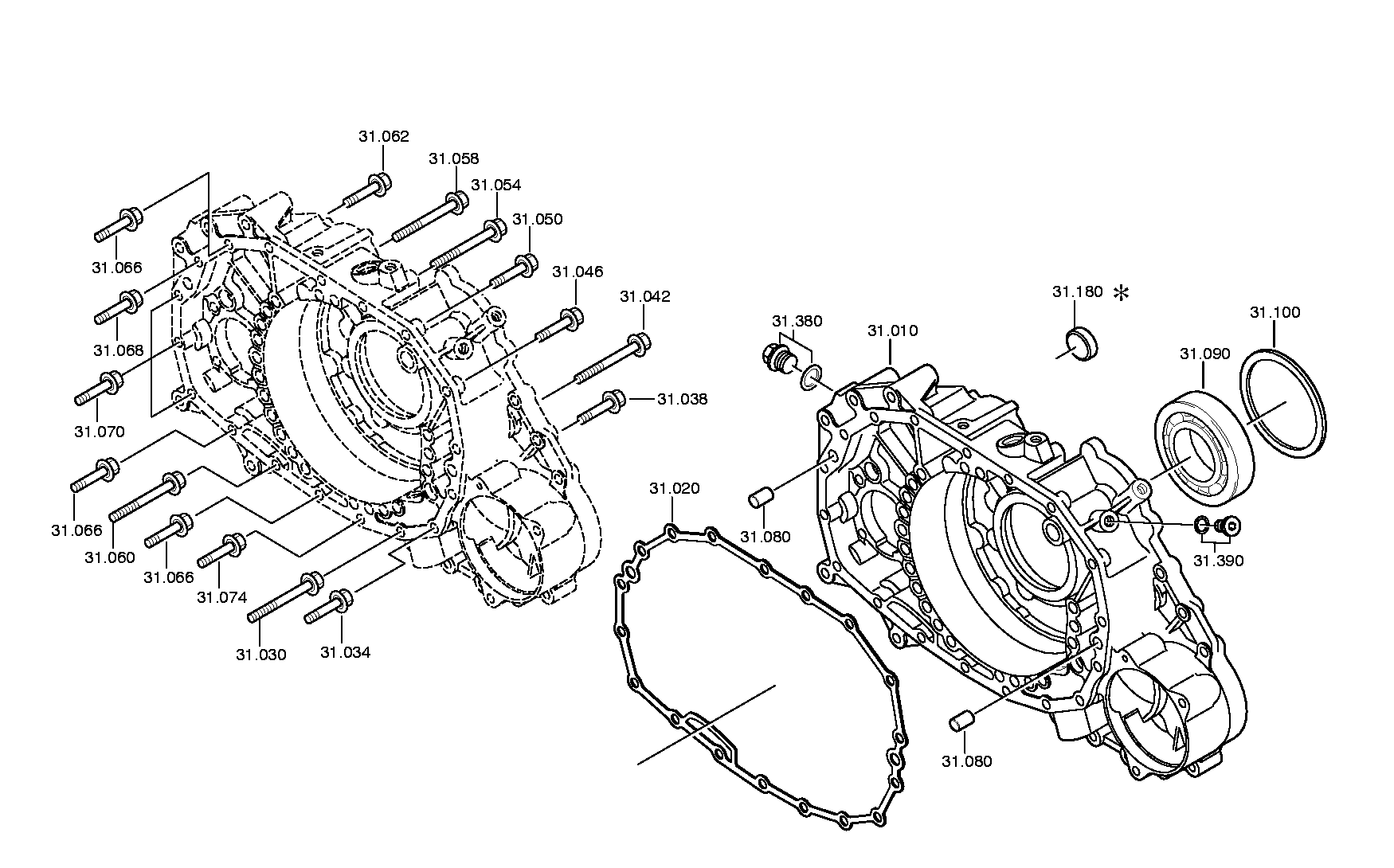 drawing for DAF 1375468 - HOUSING