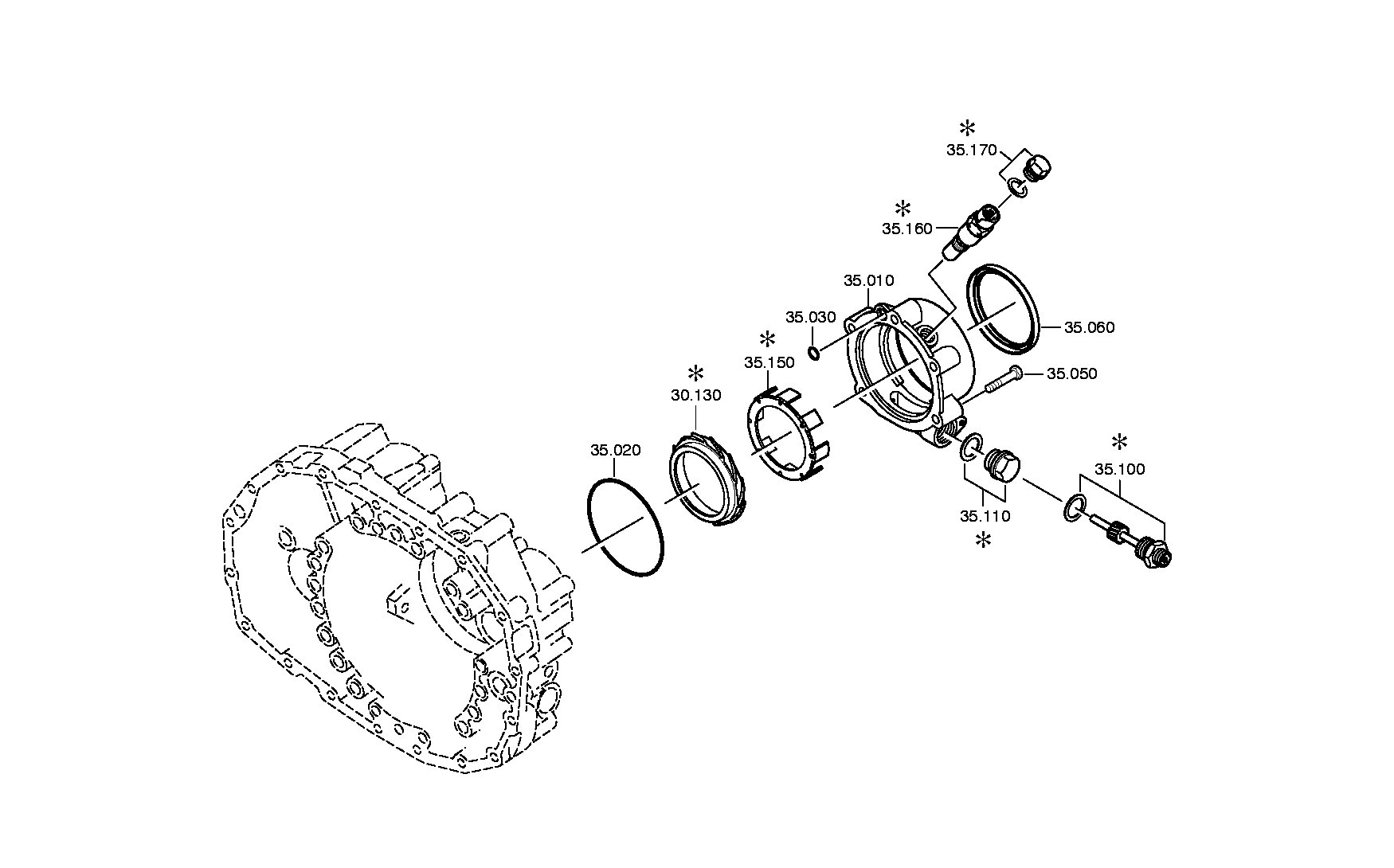 drawing for NEOPLAN BUS GMBH 0501.321.03 - WELLENDICHTRING