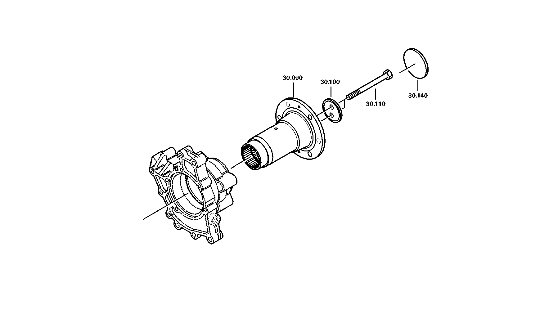 drawing for MAN 06.010014-9331 - HEXAGON SCREW