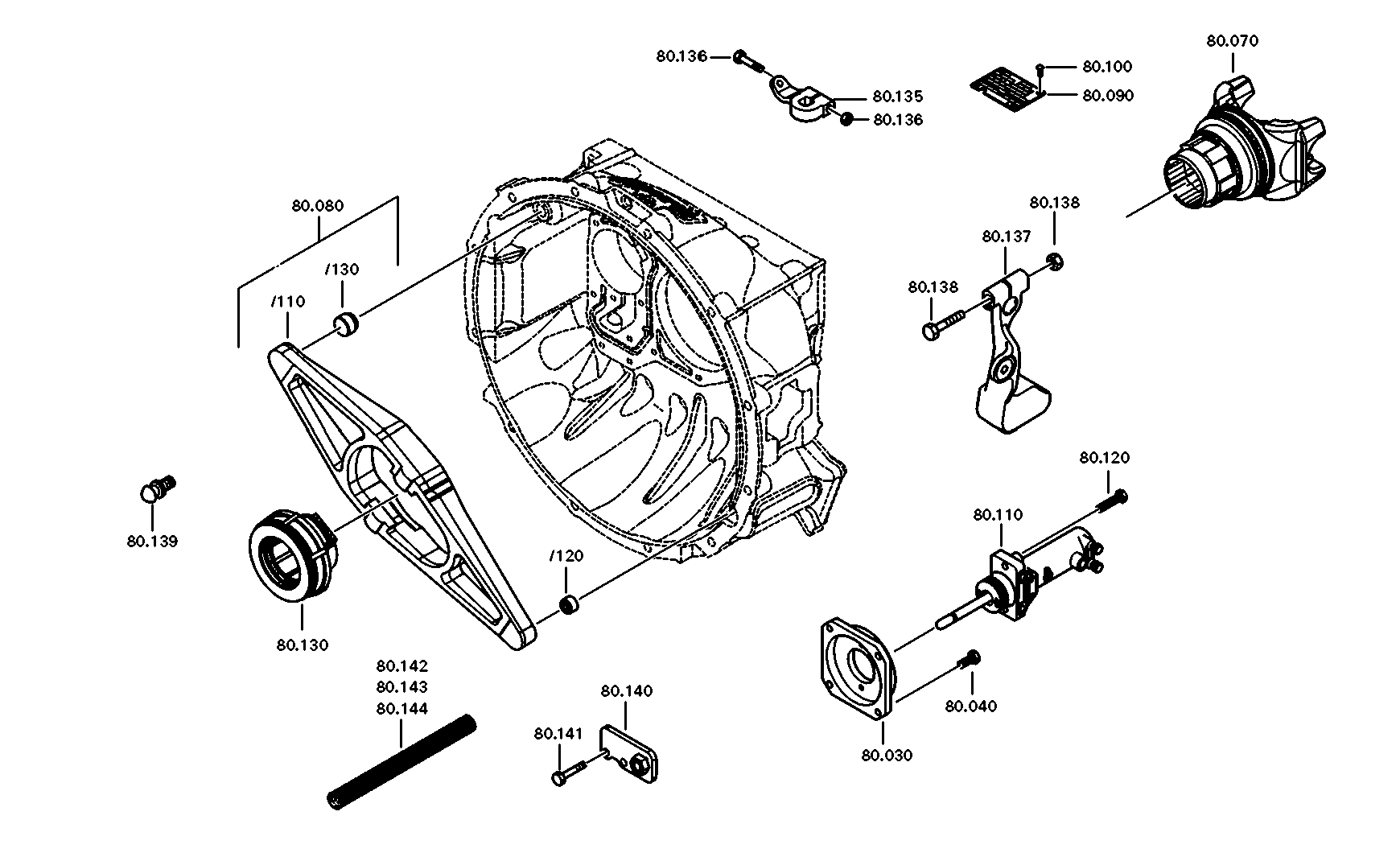 Technical drawing of DAF 1787184 BALL CUP with dimensions and layout (figure 3)
