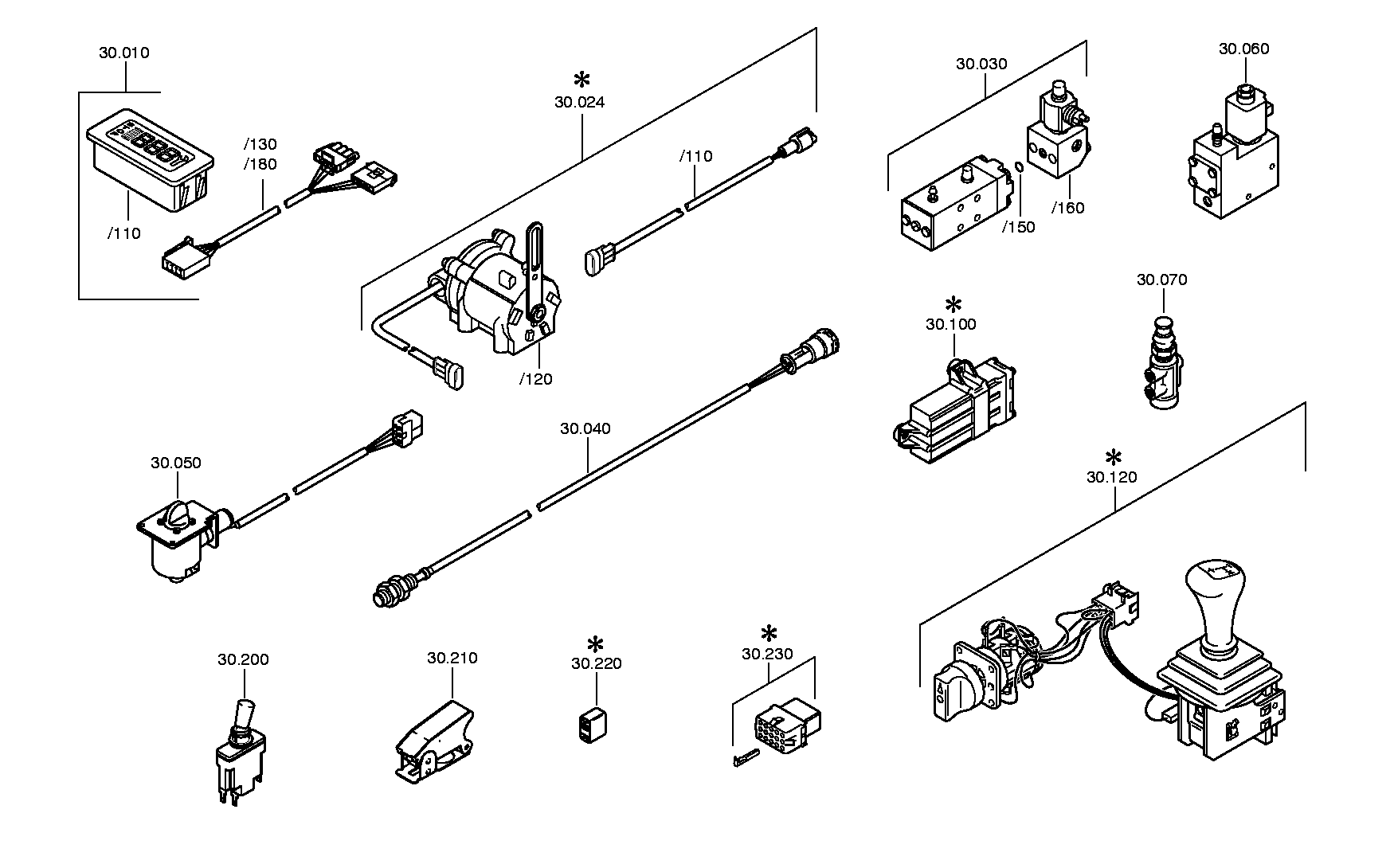 drawing for Manitowoc Crane Group Germany 02318358 - DISPLAY