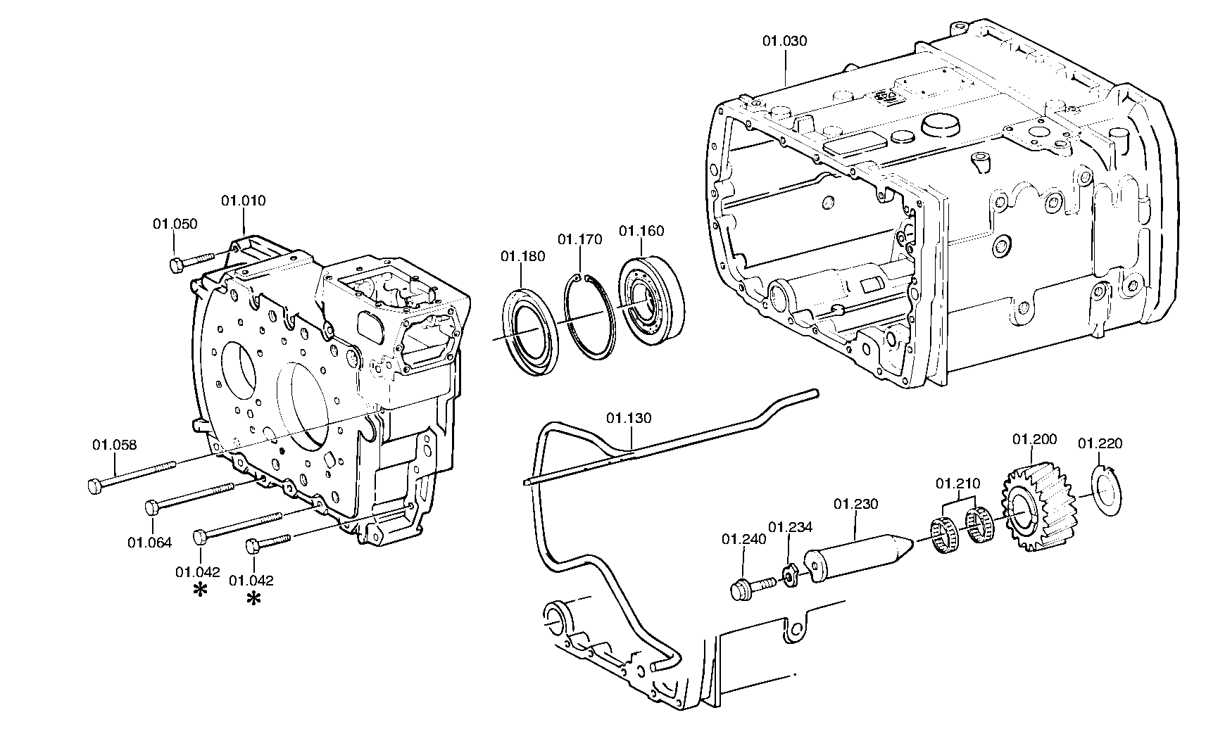 drawing for DAF 689289 - CYLINDER ROLLER BEARING