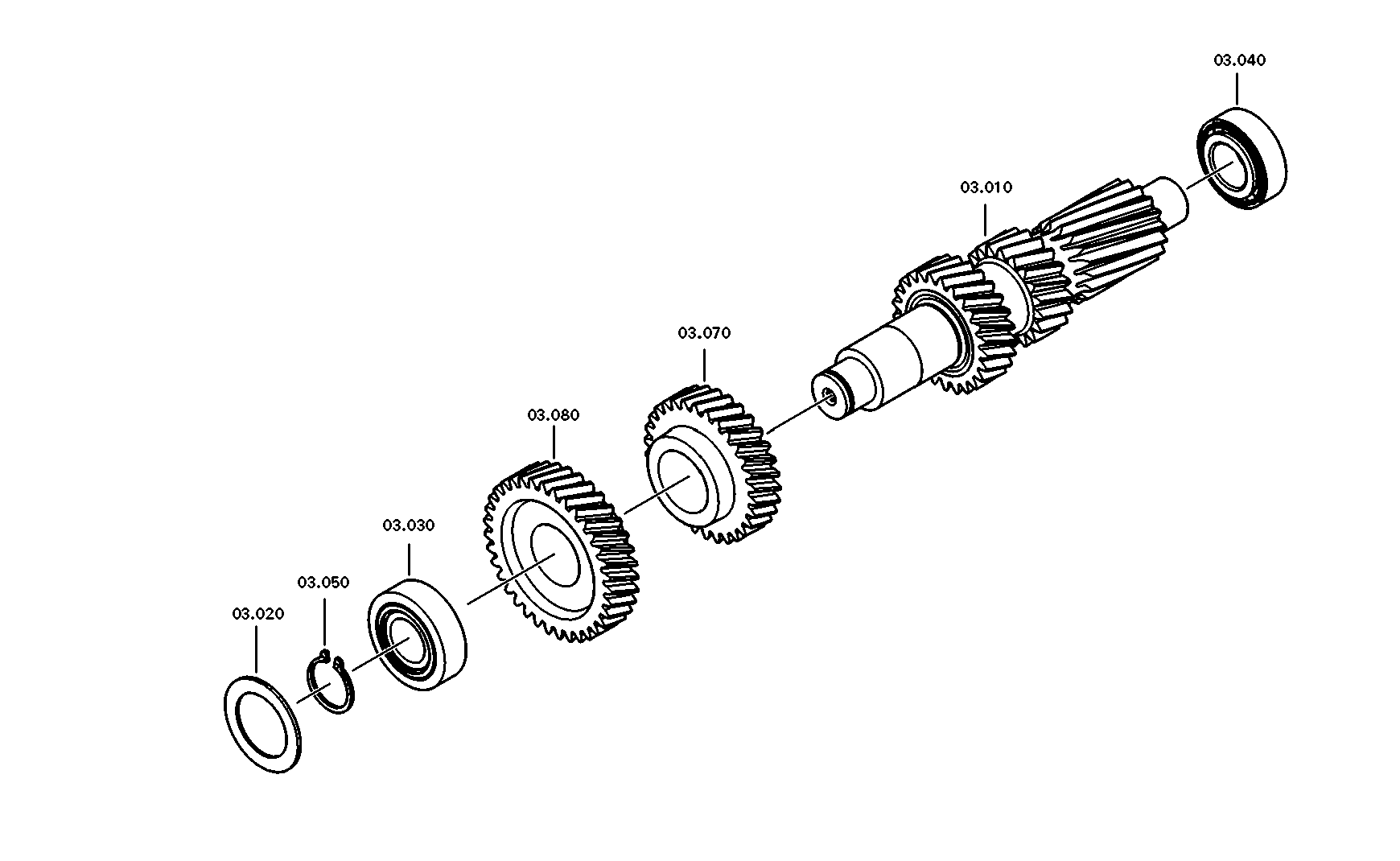 drawing for PEGASO 7982089 - TAPERED ROLLER BEARING