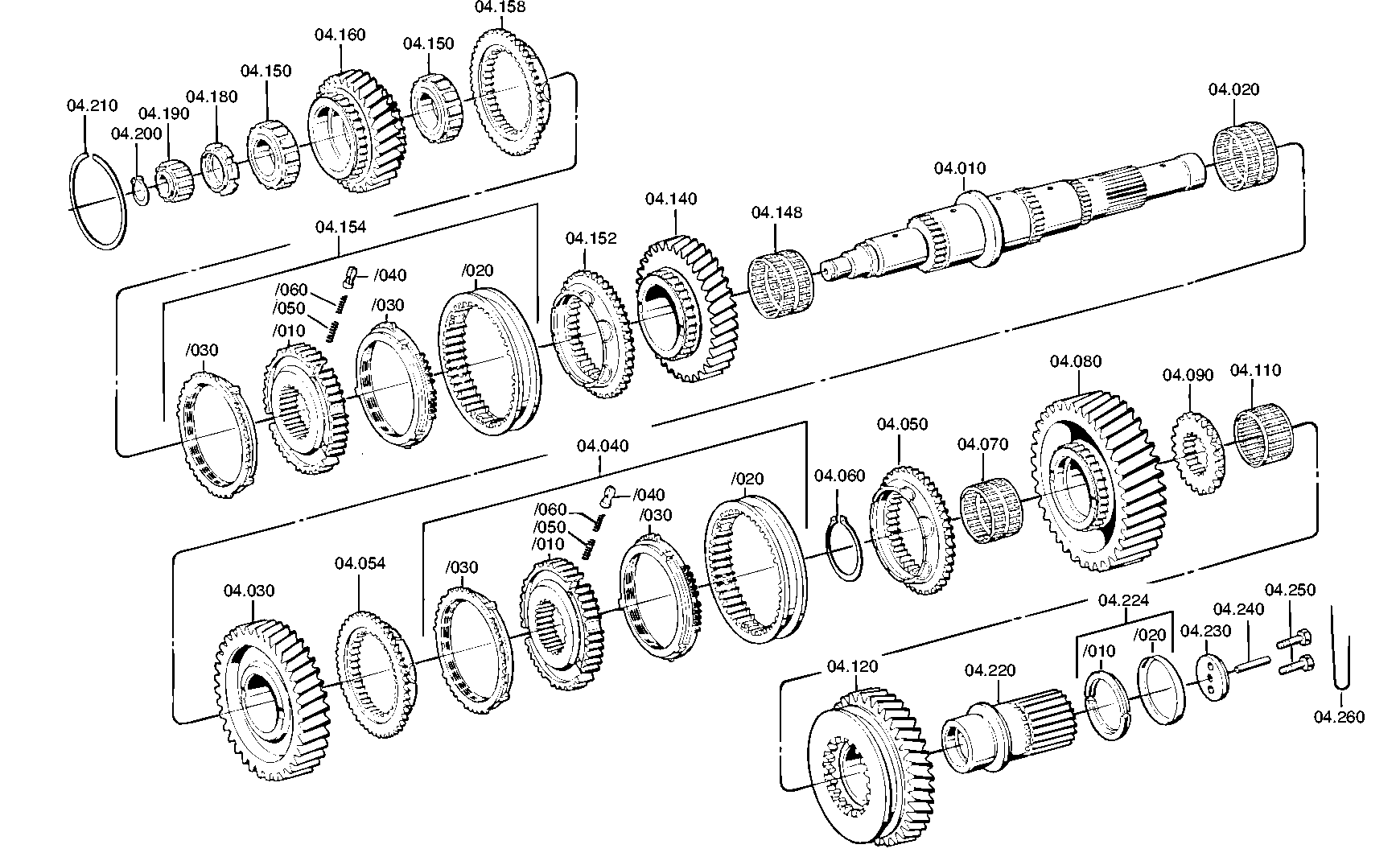 drawing for IVECO 42492514 - NEEDLE CAGE