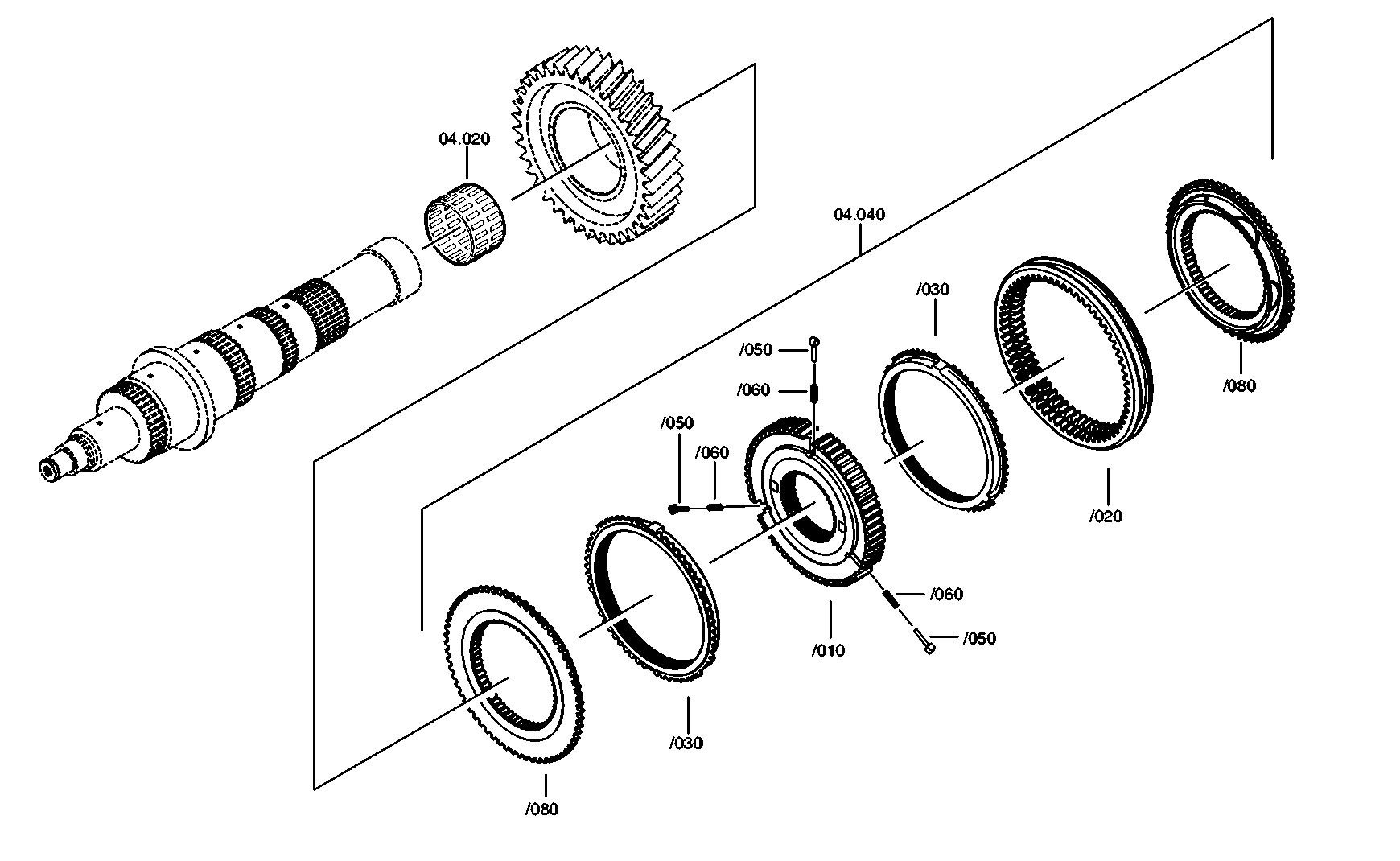 drawing for PEGASO 7982069 - NEEDLE CAGE