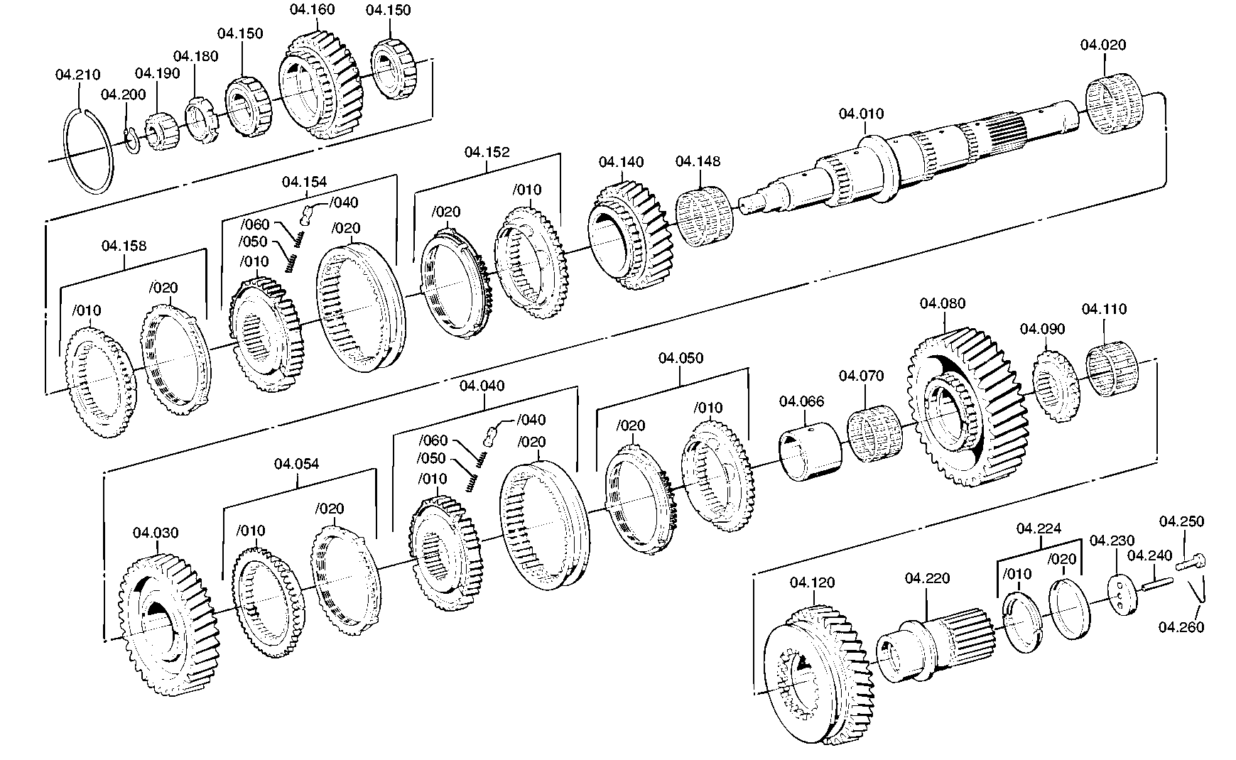 drawing for DAIMLER AG A0089816901 - CYLINDER ROLLER BEARING