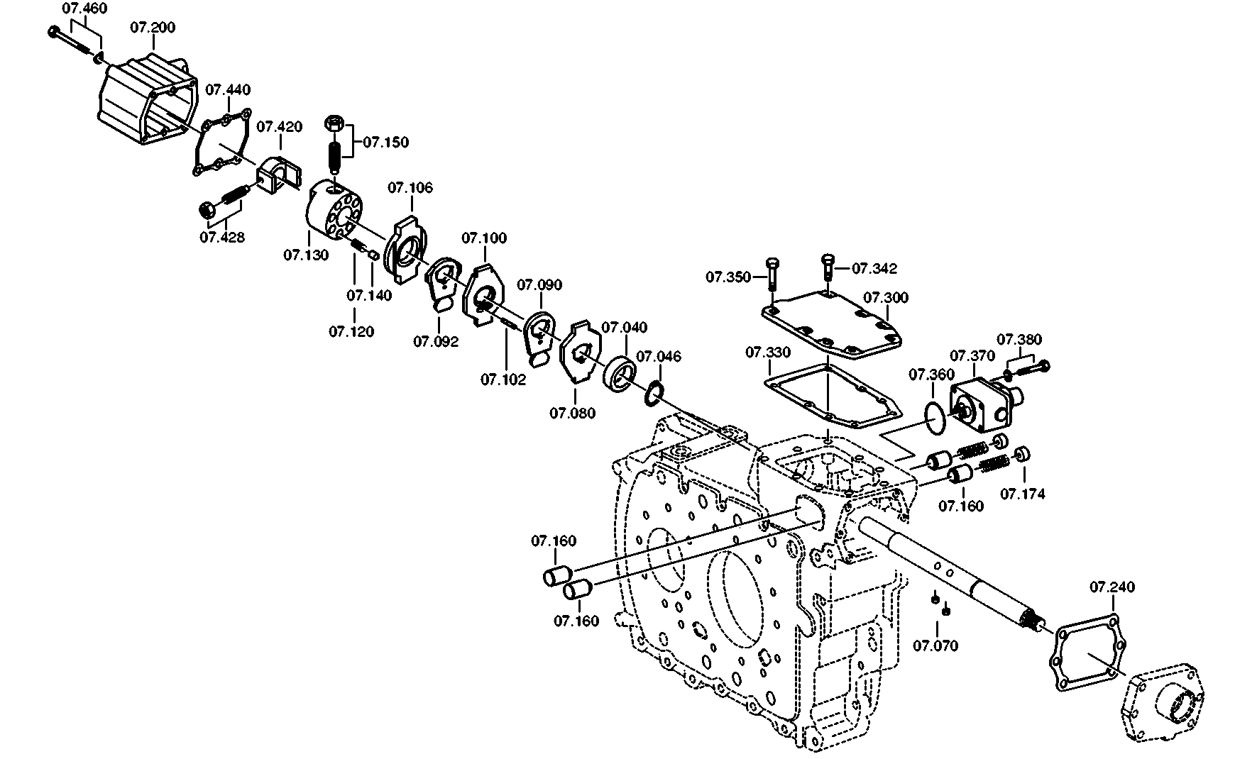 drawing for IVECO 5000289753 - BALL ROLLER