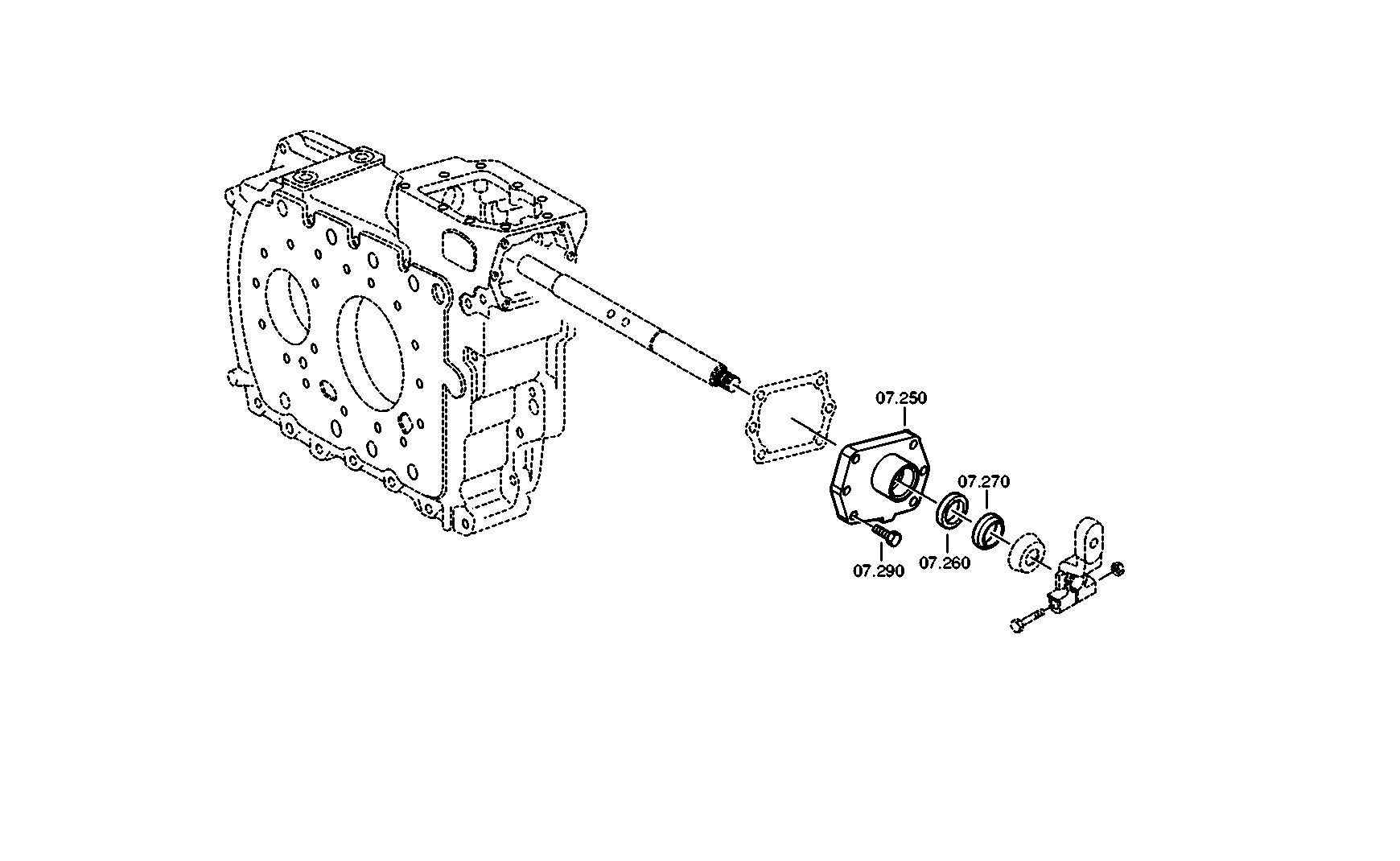 drawing for NISSAN MOTOR CO. 07902320-0 - SCRAPER