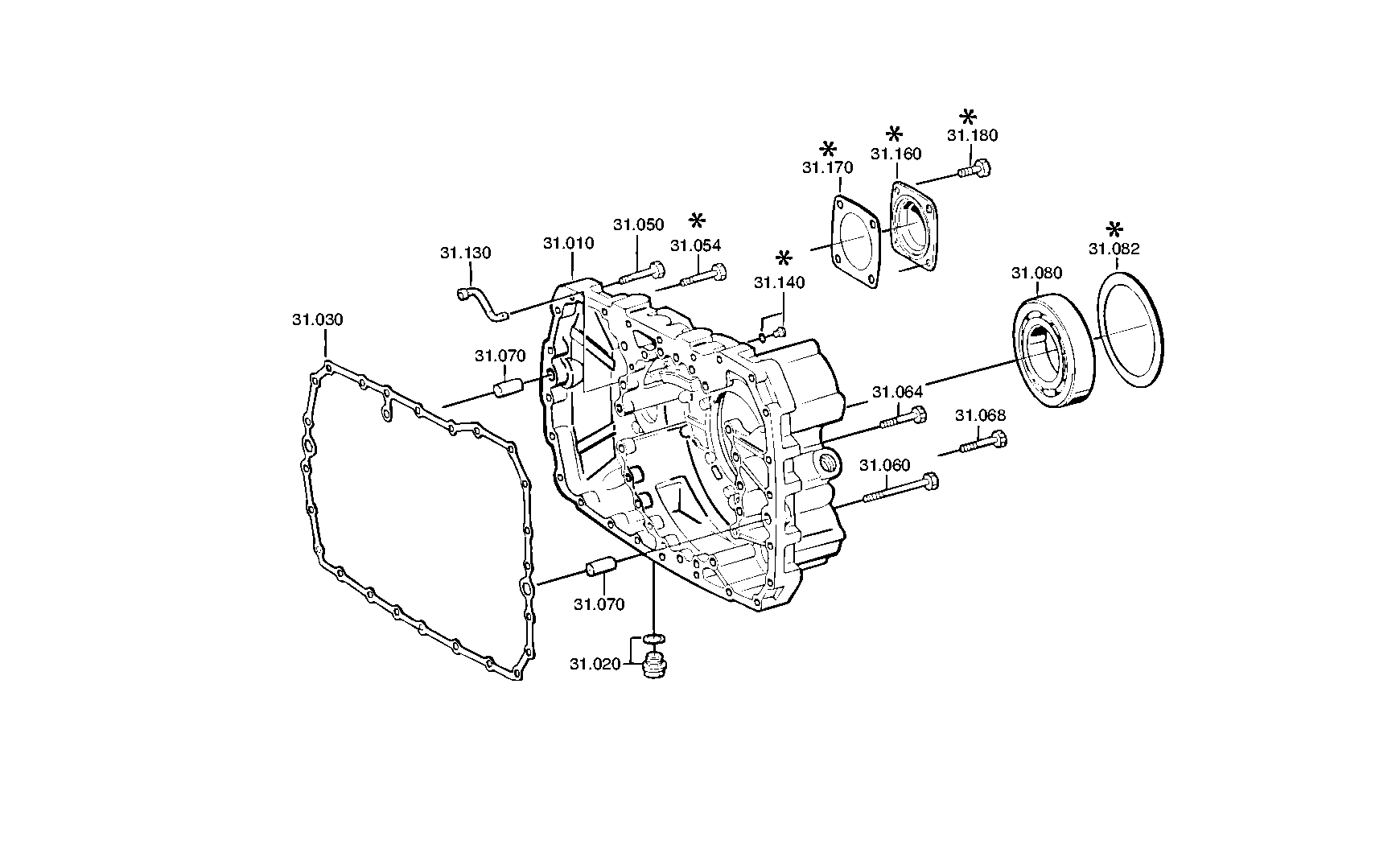 drawing for IVECO 5000289673 - SHAFT SEAL