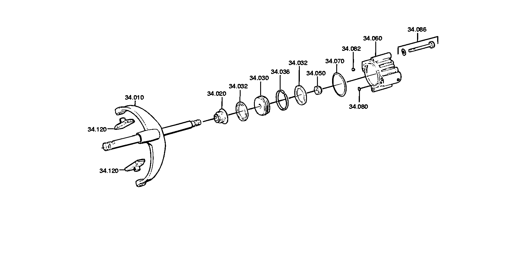 drawing for ASIA MOTORS CO. INC. 409-01-0057 - DETENT PLUNGER
