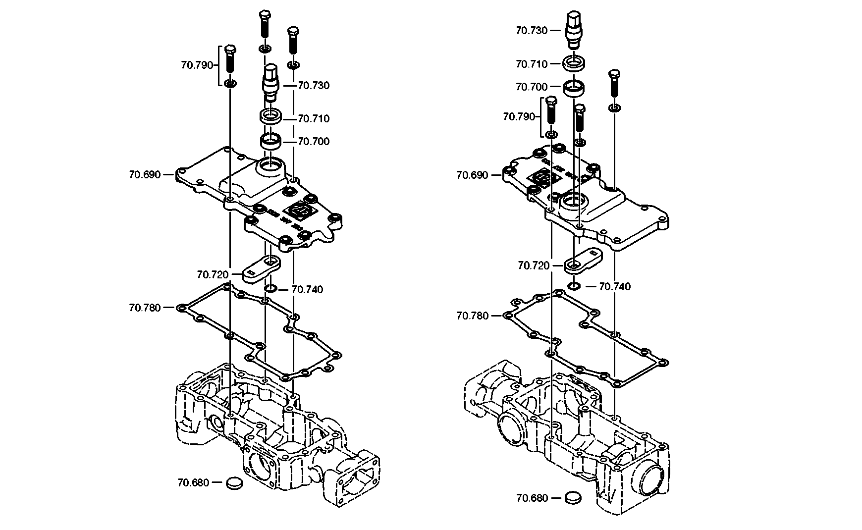 drawing for COMESA-MAZ 5001853328 - SELECTOR LEVER