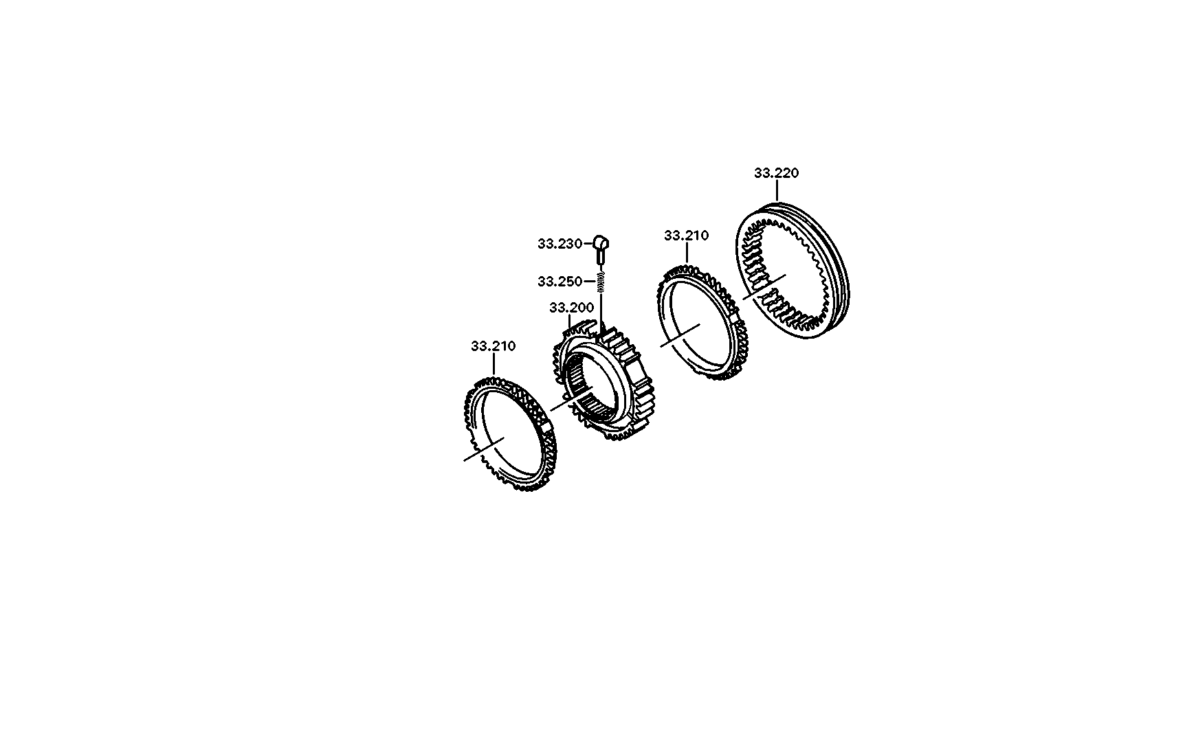 drawing for DAF 1347135 - CLUTCH BODY