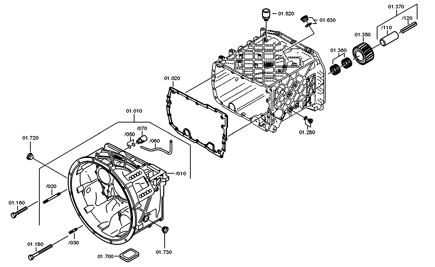 drawing for DAF 1290947 - NEEDLE CAGE
