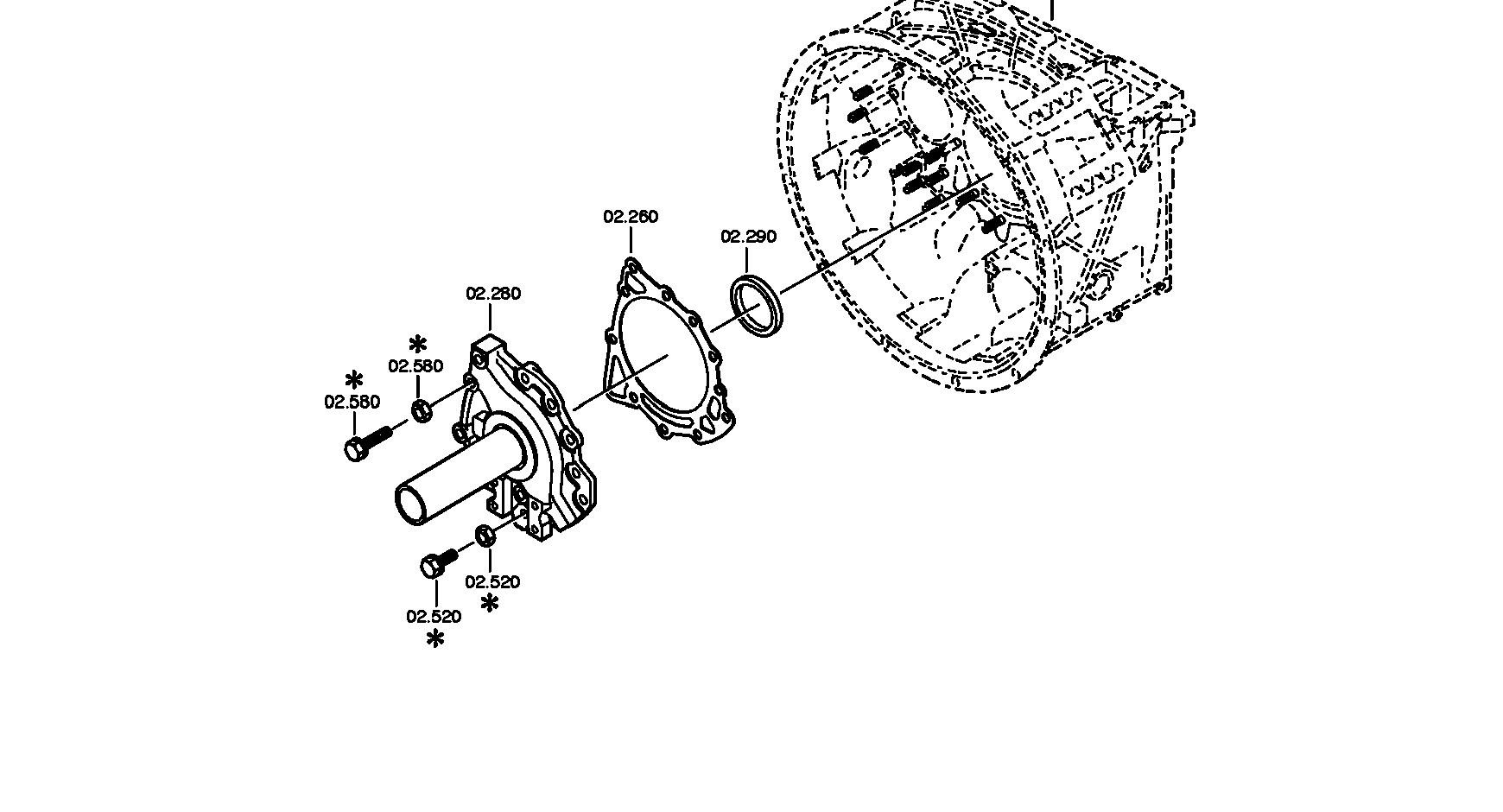 drawing for DAF 1295188 - CONNECTION PLATE