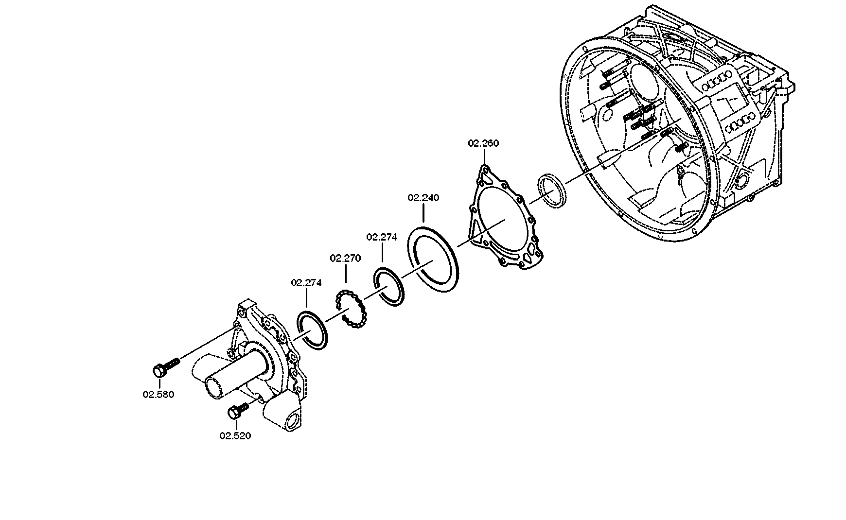 drawing for OE.A.F-GRAEF & STIFT 06.01284-5223 - HEXAGON SCREW