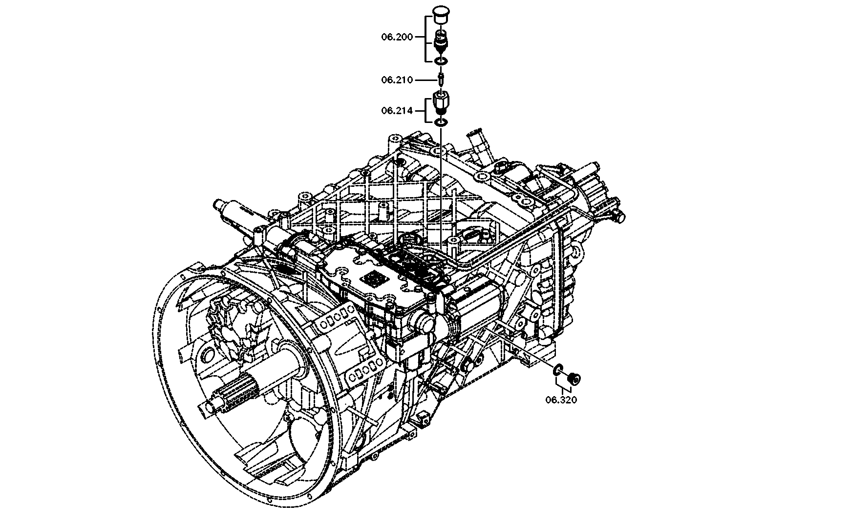 drawing for SCANIA 1544056 - ADAPTER