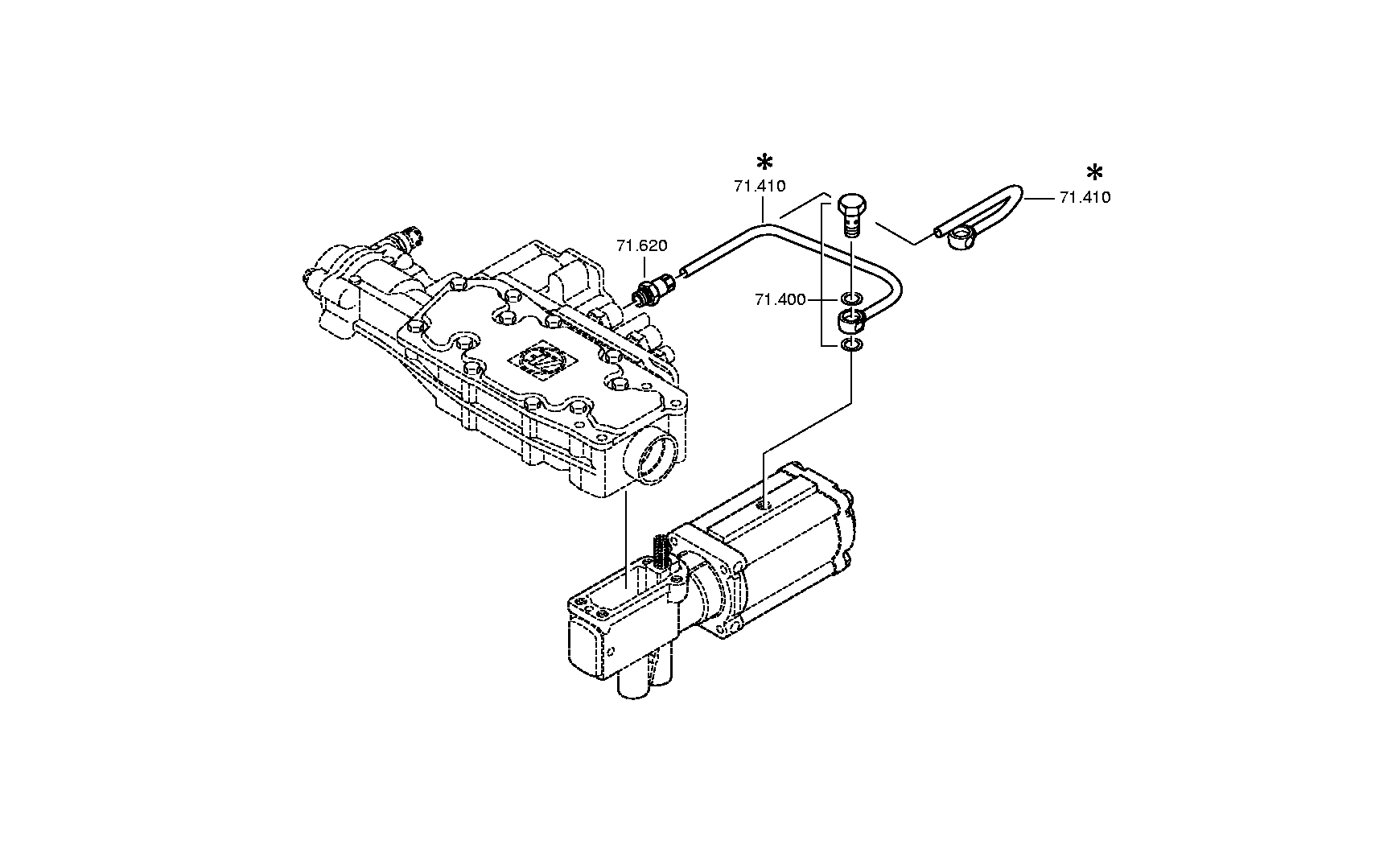 drawing for NACCO-IRV 0382778 - UNION SCREW