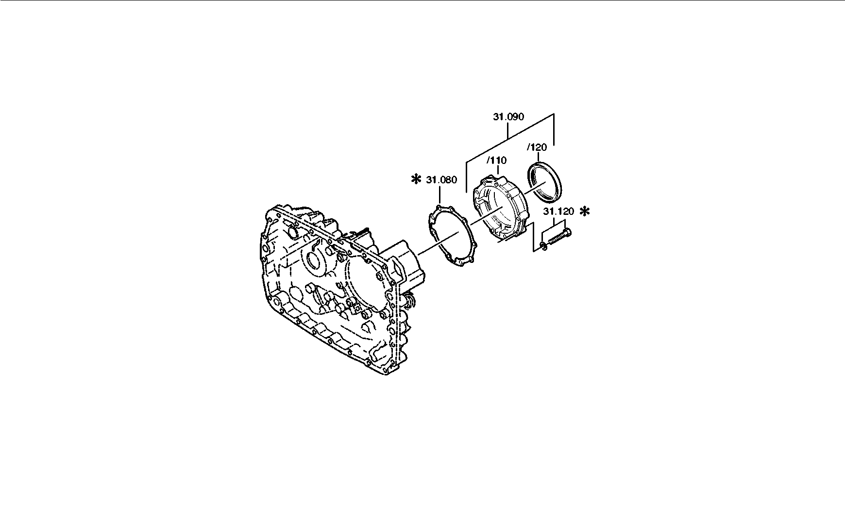 Technical drawing of DAF 1917957 IMPULSGEBER with dimensions and layout (figure 4)