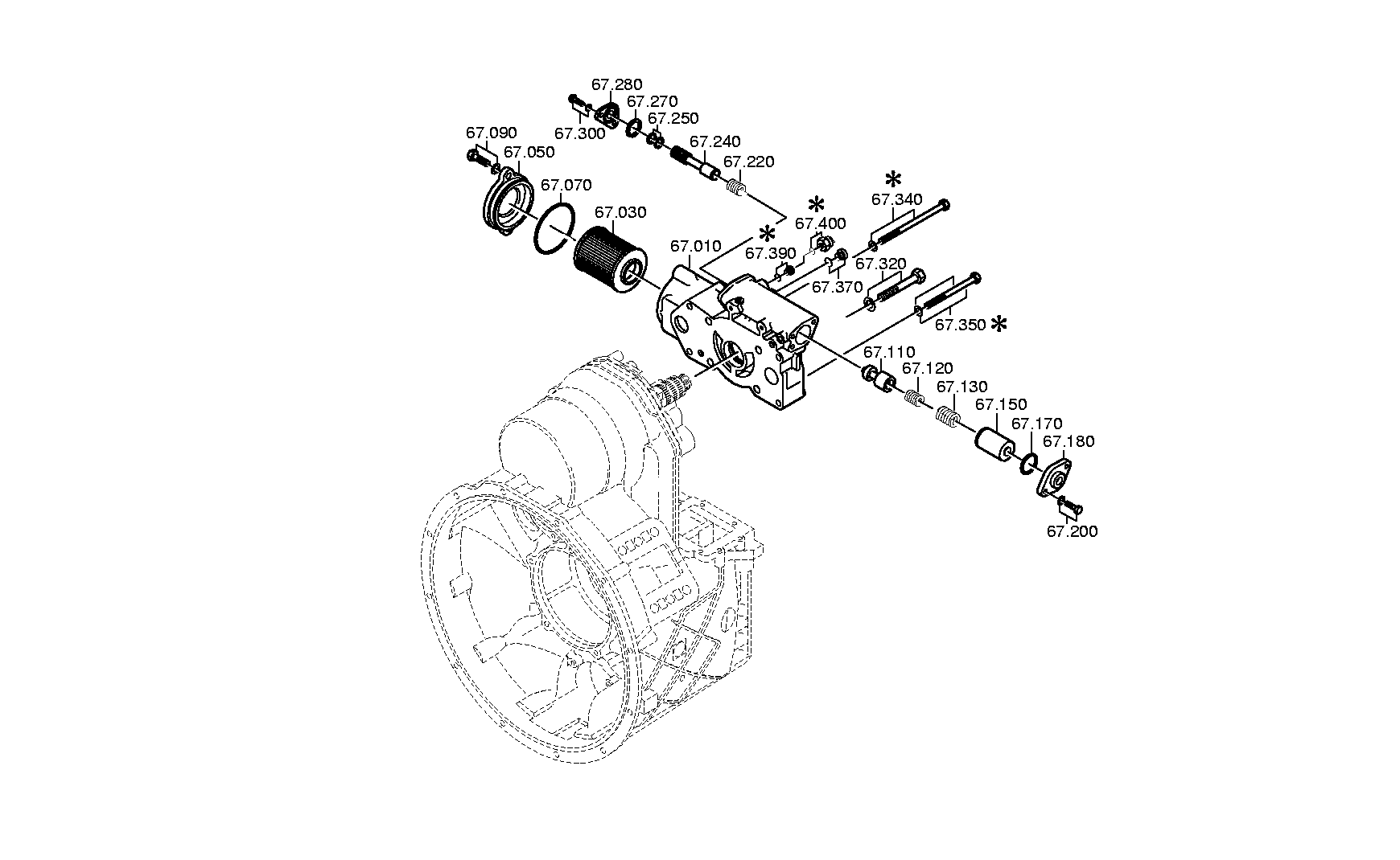1316221008 ZF CONTROL HOUSING | Buyaftermarketparts