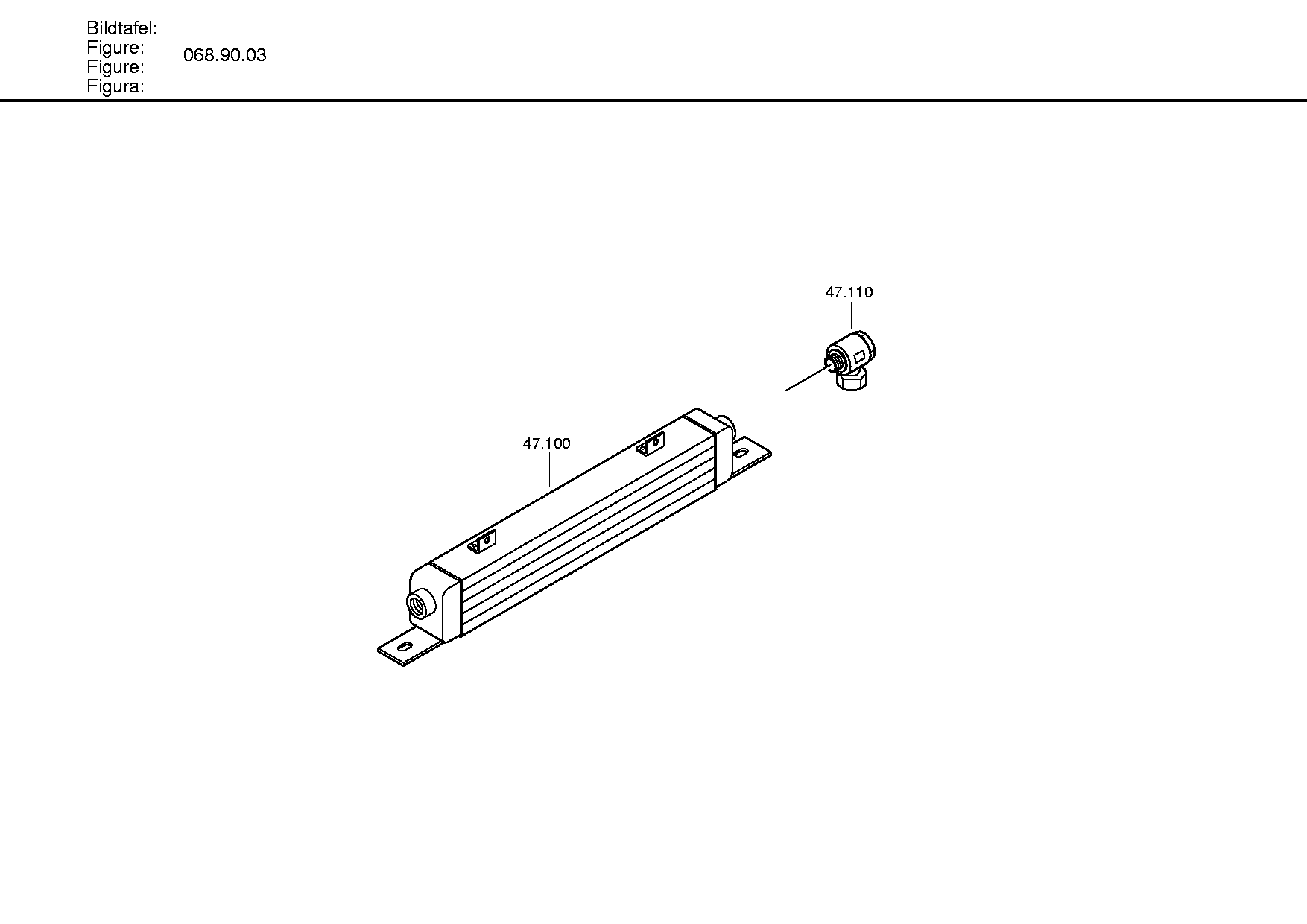 drawing for IVECO 220373 - VALVE BLOCK