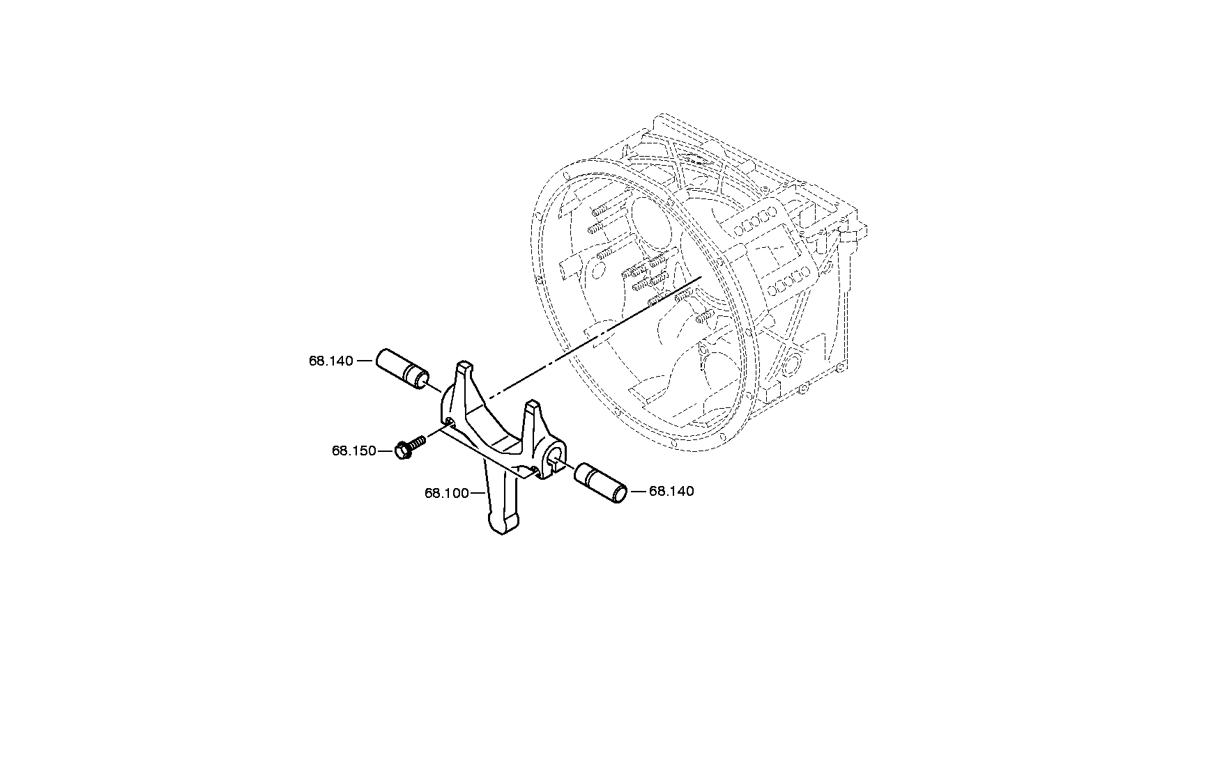 drawing for ZF 1315368001 - SHAFT