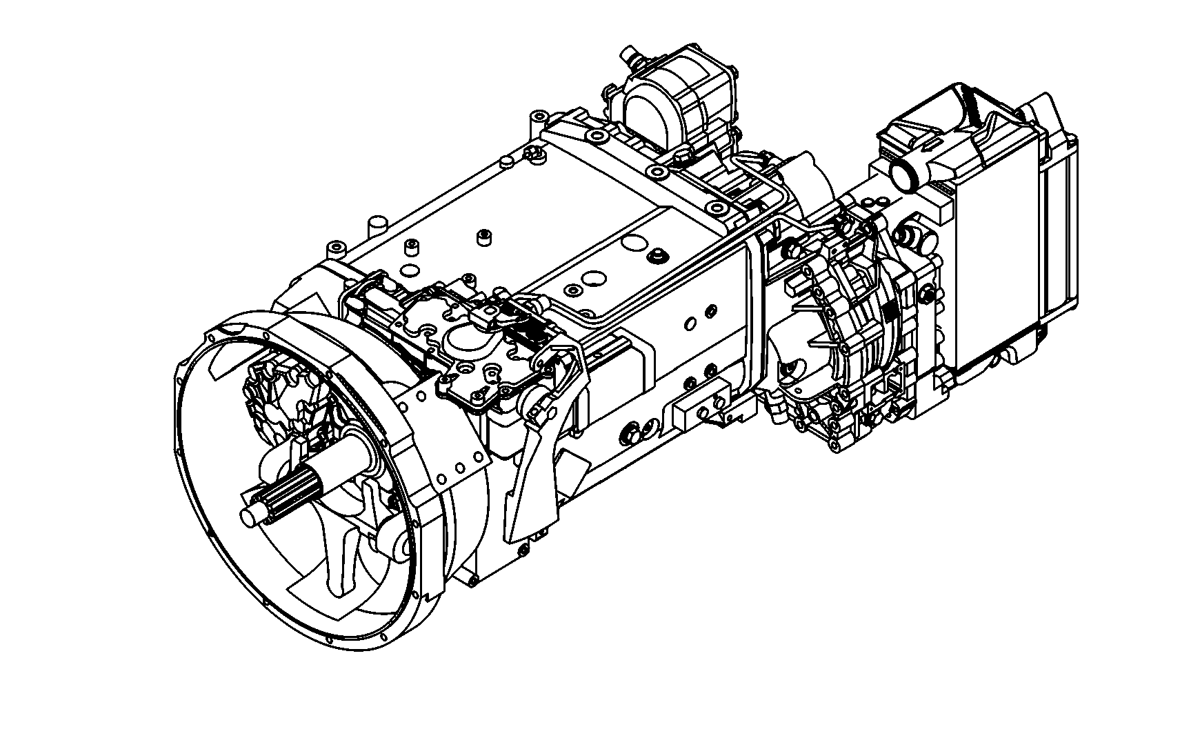 drawing for Hyundai Construction Equipment 43000-7M100 - 16 S 2221 TD