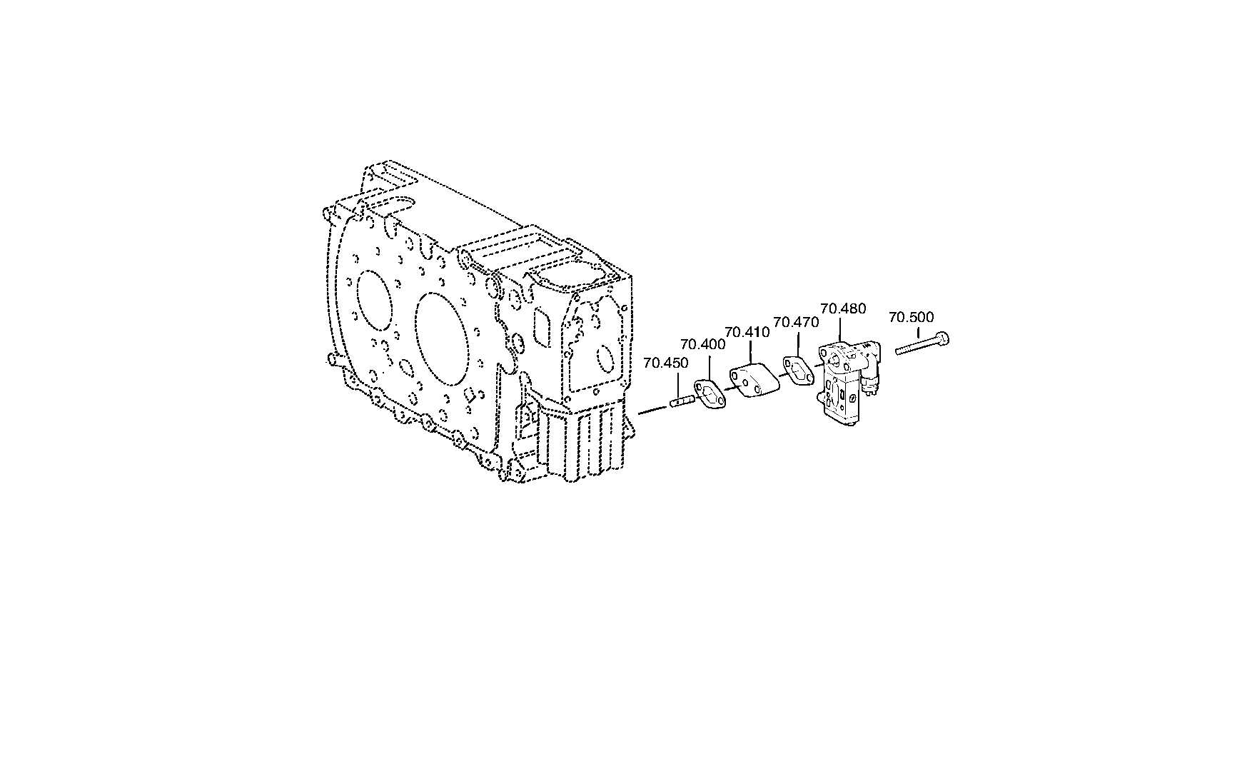 drawing for IVECO 623946 - GASKET