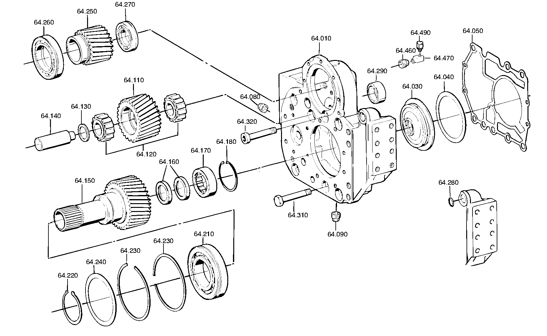 drawing for IRISBUS 1905360 - BEARING