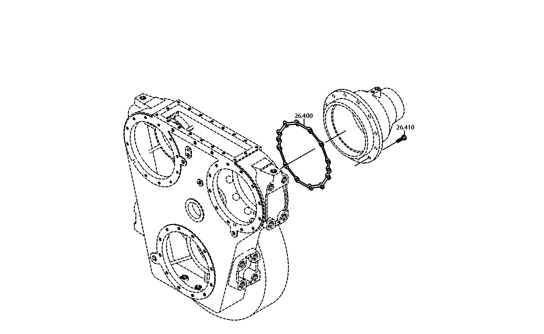 drawing for DOOSAN 152334 - BALL BEARING