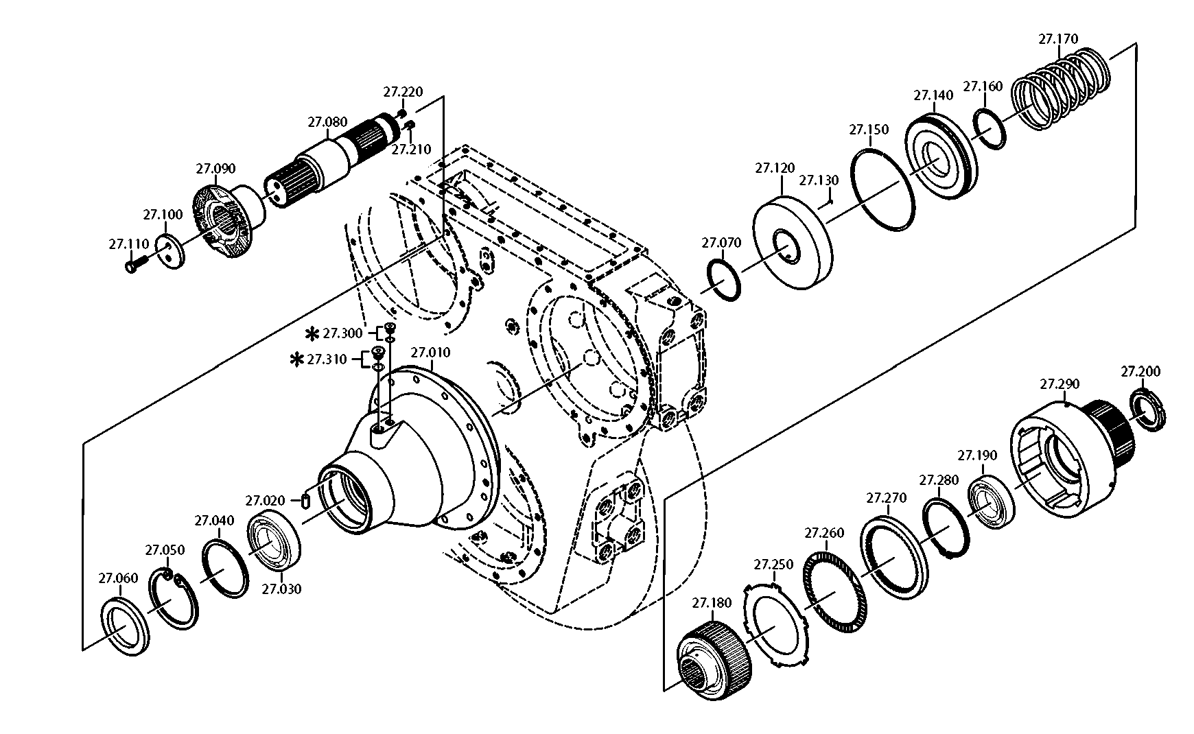 drawing for DOOSAN 152334 - BALL BEARING