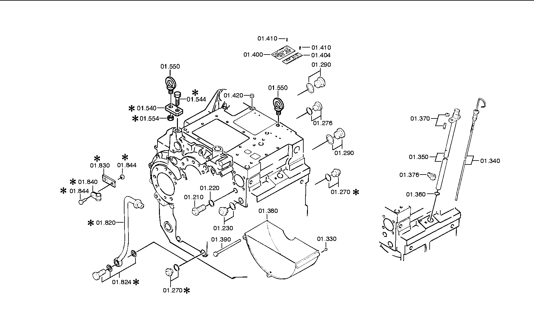 drawing for JOHN DEERE 51M4276 - SEALING RING