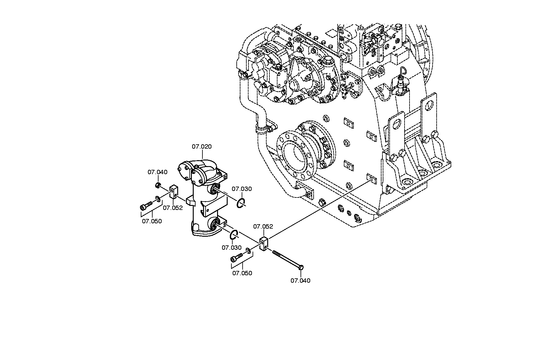 drawing for Hyundai Construction Equipment 0636101051 - CAP SCREW