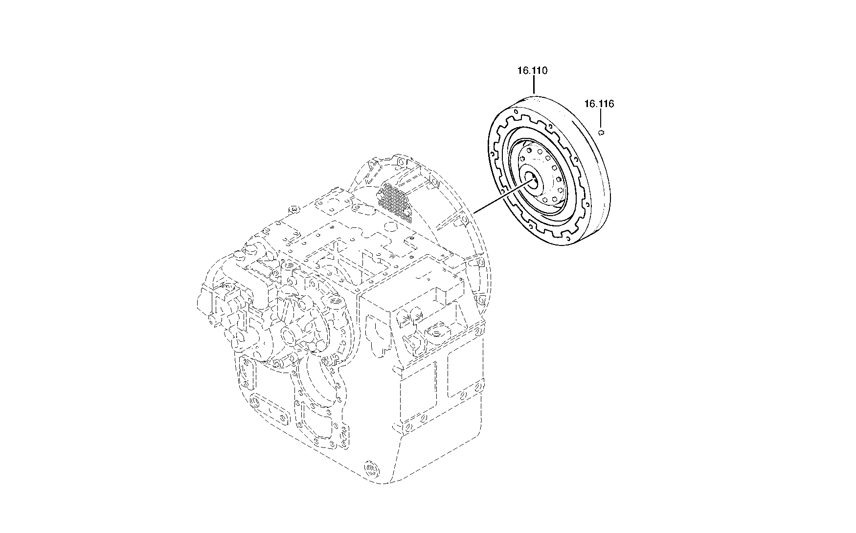 drawing for MAFI Transport-Systeme GmbH 000,601,2936 - HEXAGON NUT