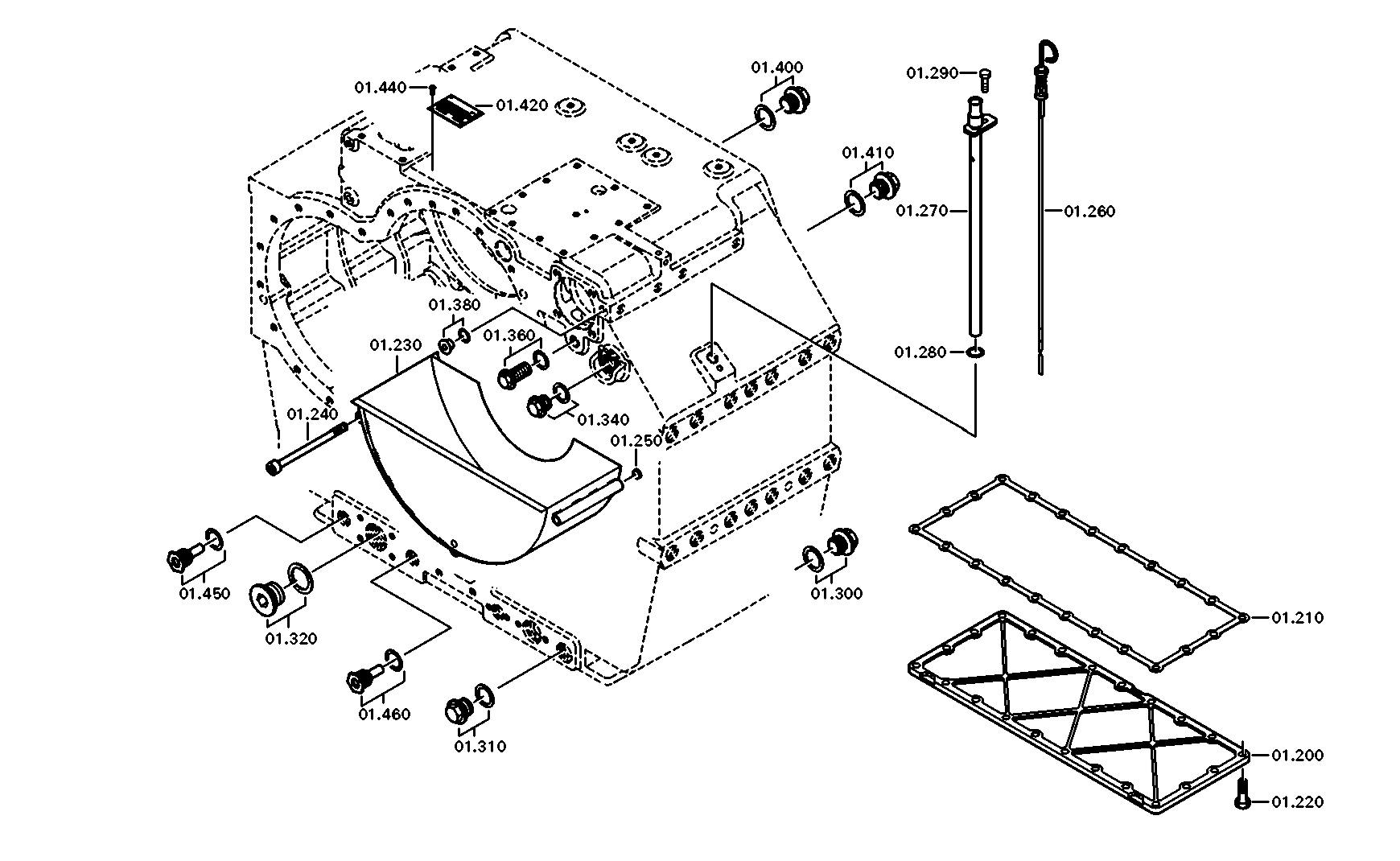 drawing for TEREX EQUIPMENT LIMITED 8001974 - HEXAGON NUT