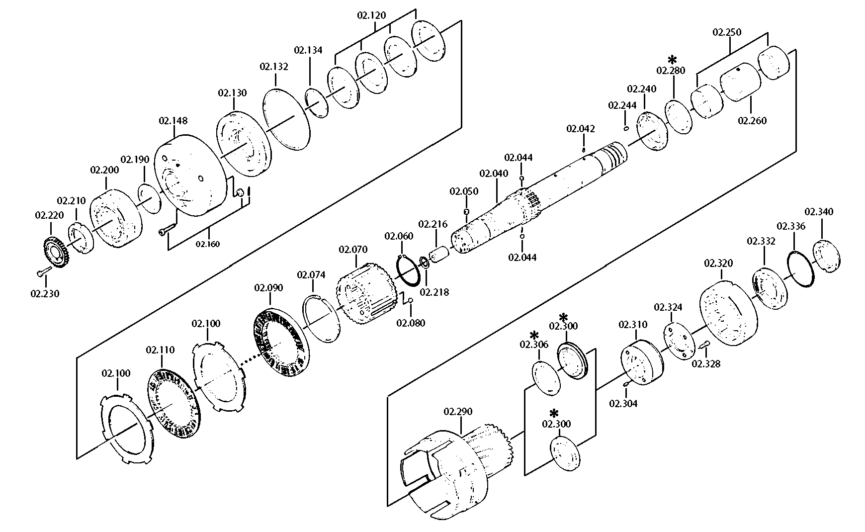 drawing for DOOSAN 152898 - RETAINING RING