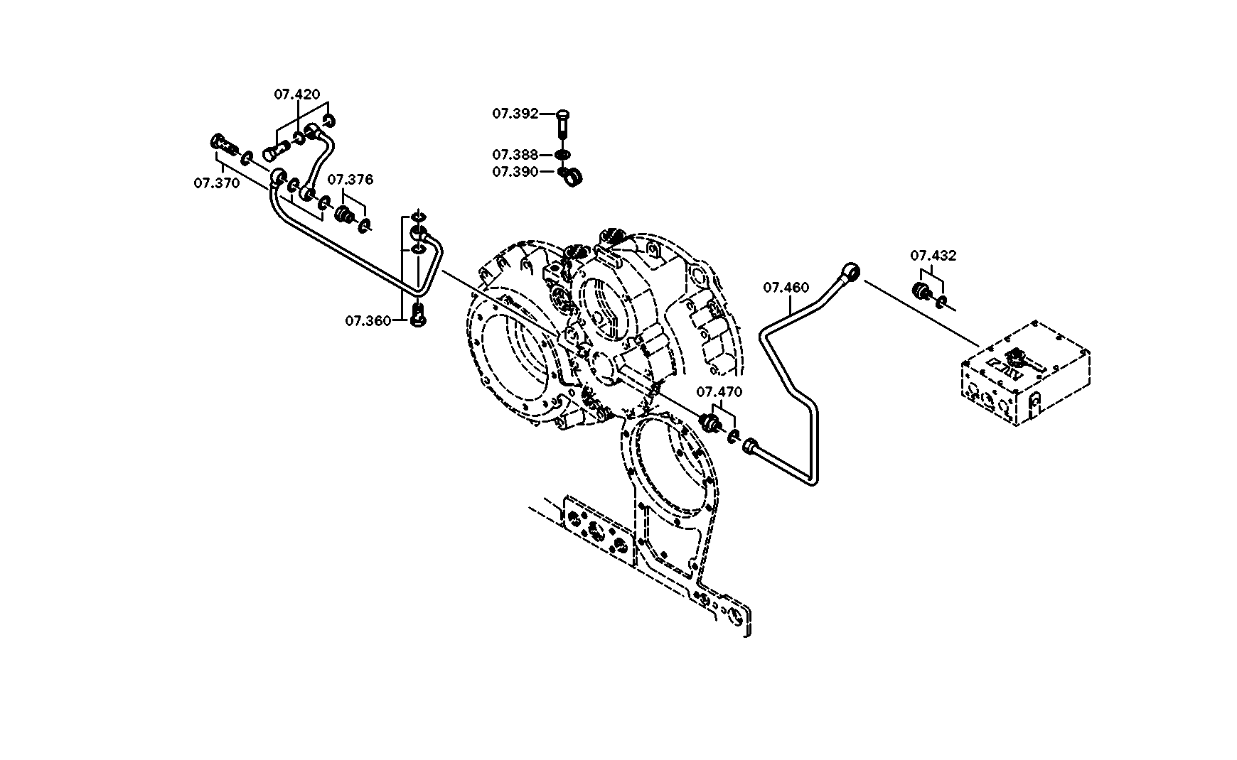 drawing for IVECO 98134670 - SCREW PLUG