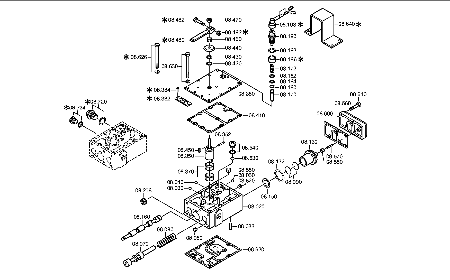 drawing for DAIMLER AG A1869970032 - SCREW PLUG