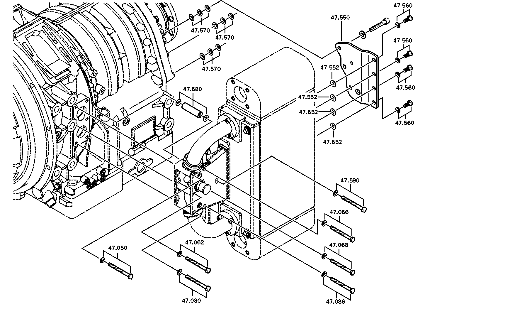 drawing for MTU, FRIEDRICHSHAFEN XP00G30100041 - TUBE