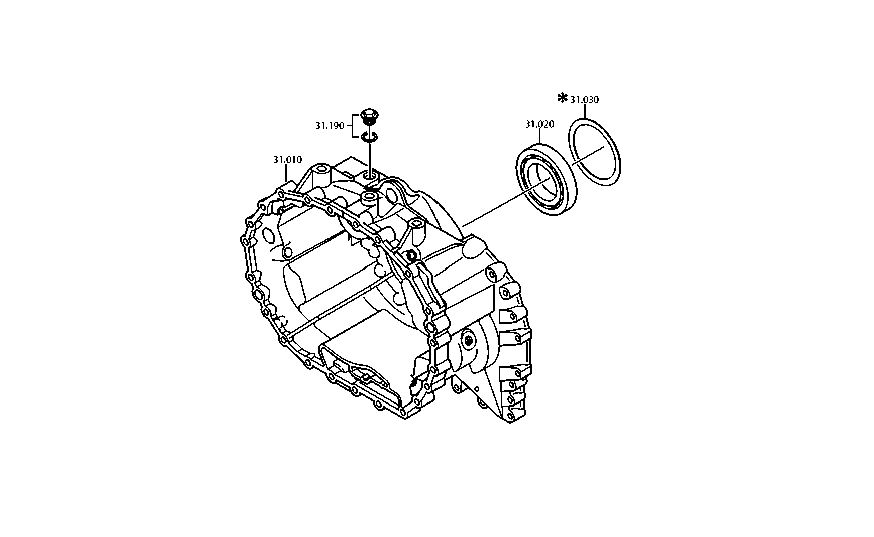 drawing for DAF 1739223 - GASKET