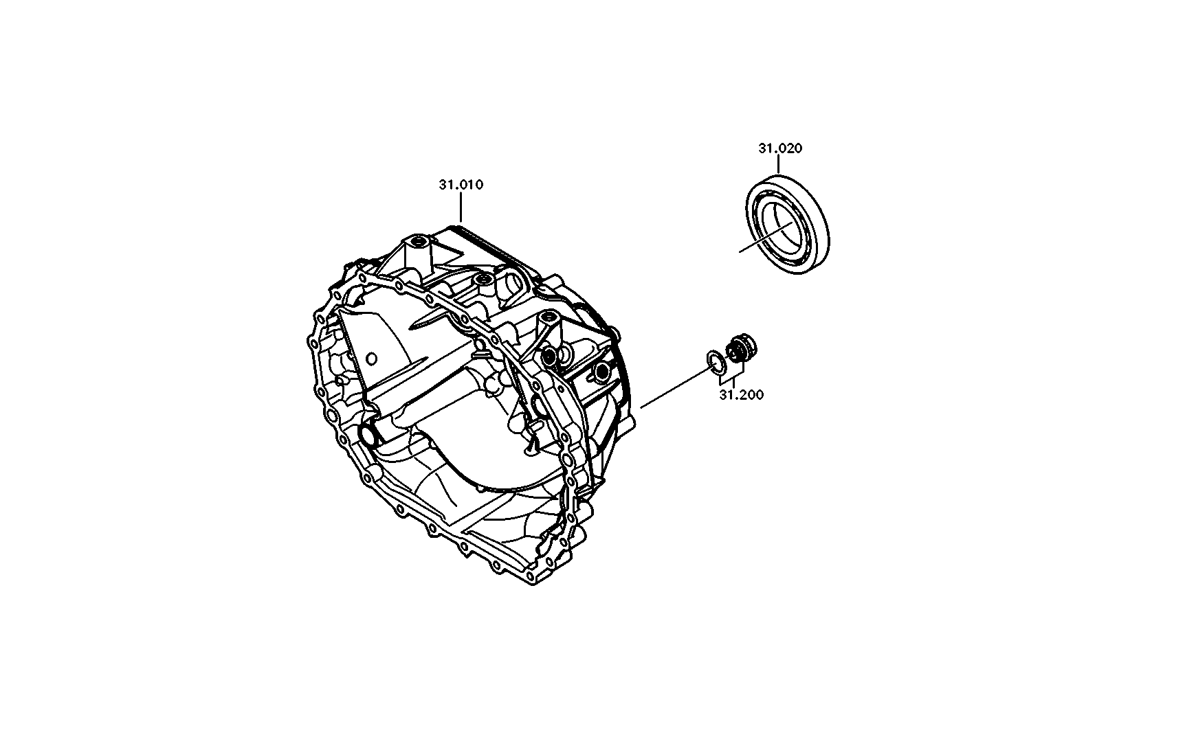 drawing for DAF 1739223 - GASKET