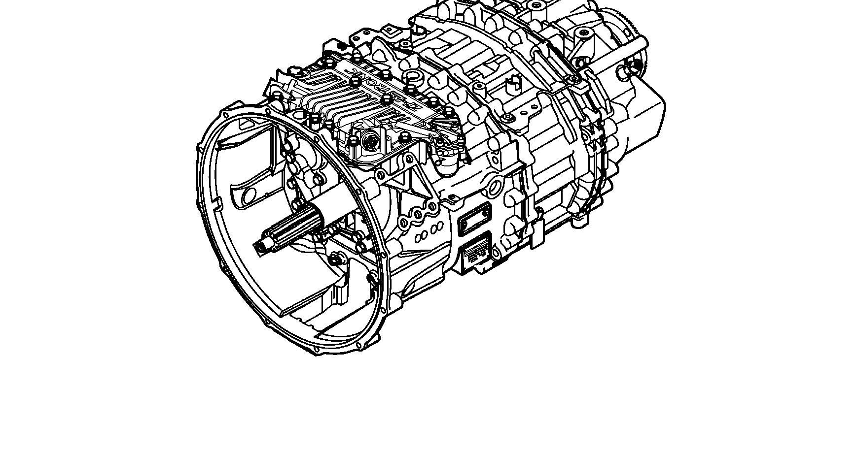drawing for DAIMLER AG A0012603100 - 12 AS 2000 B IT