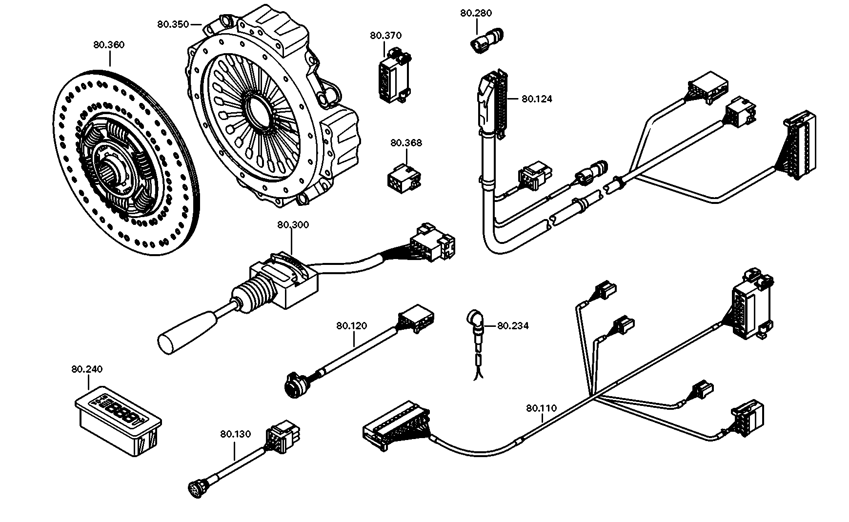 drawing for CARROCERIAS AYATS 30001866 - CLUTCH DISC