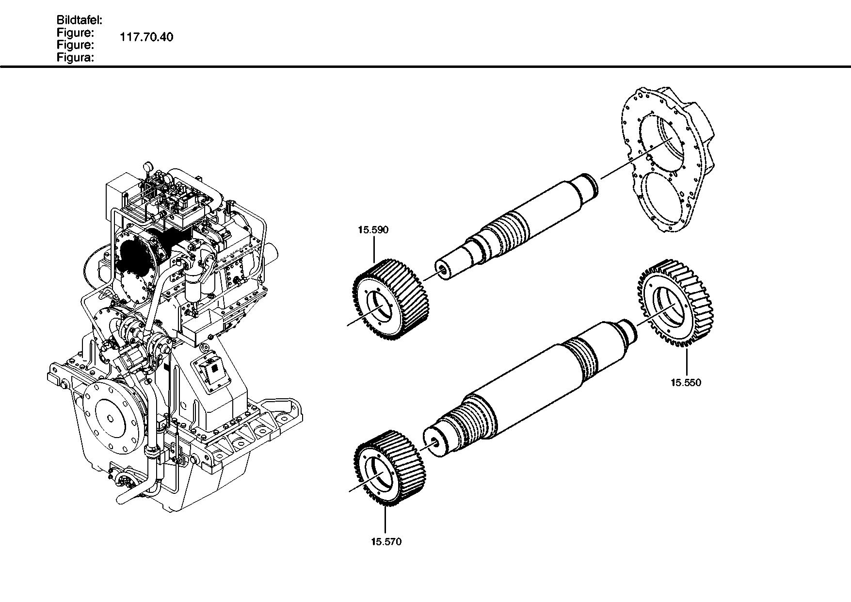 drawing for TEREX EQUIPMENT LIMITED 15266334 - CIRCLIP