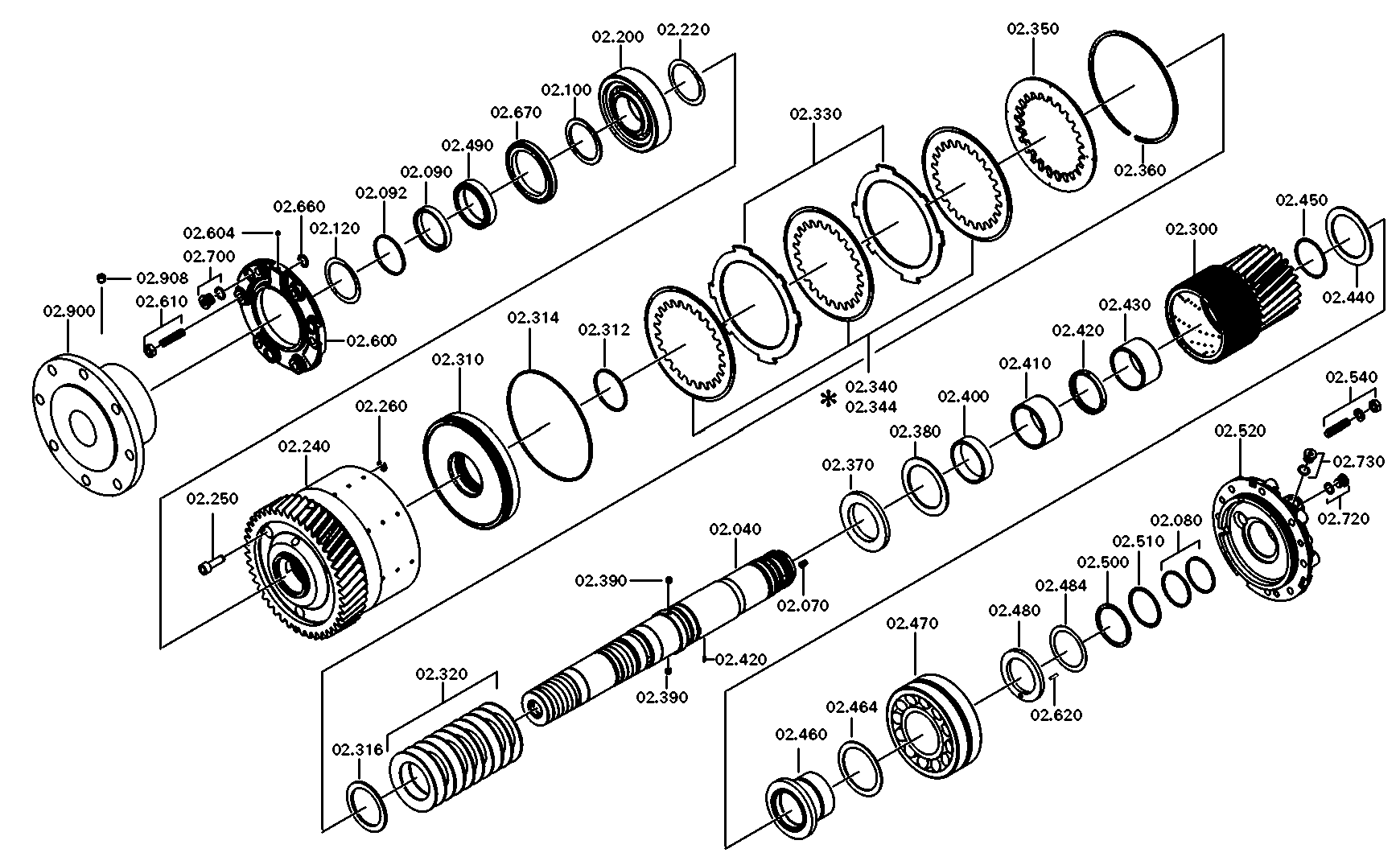 drawing for AGCO X500609446000 - SLOT. PIN