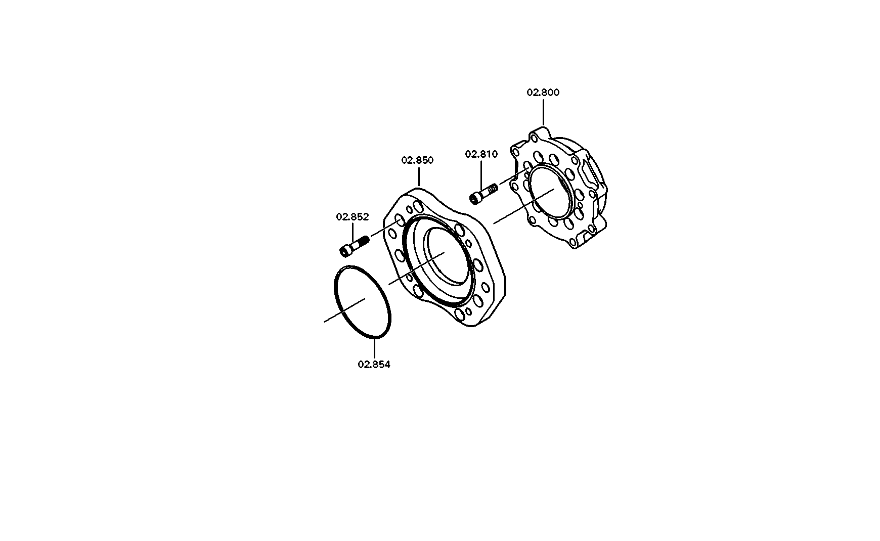 drawing for Hyundai Construction Equipment 0636101051 - CAP SCREW