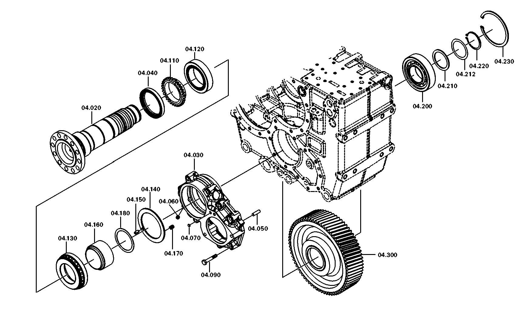 drawing for DAF 119367 - RETAINING RING