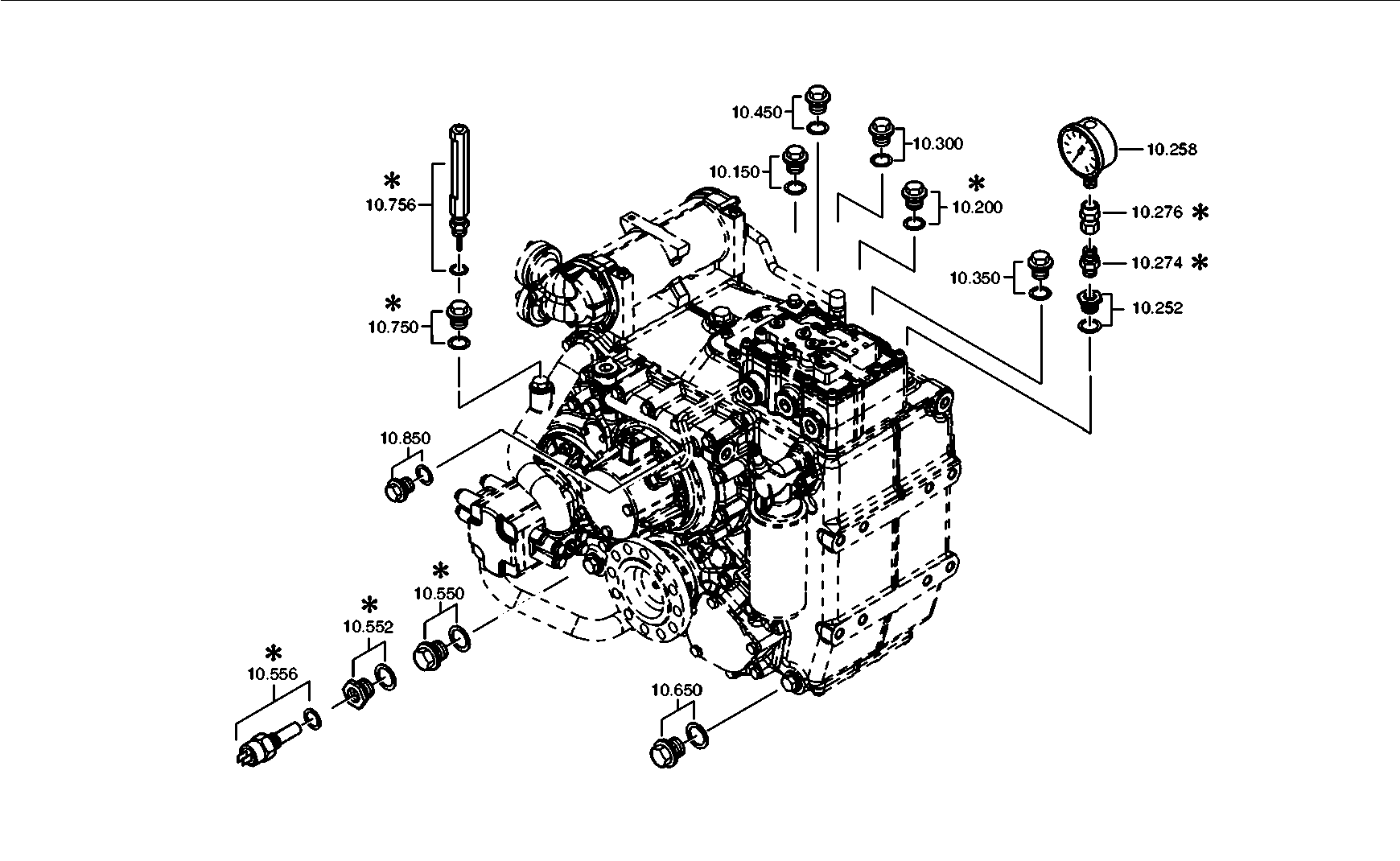 drawing for TEREX EQUIPMENT LIMITED 09397902 - SCREW PLUG